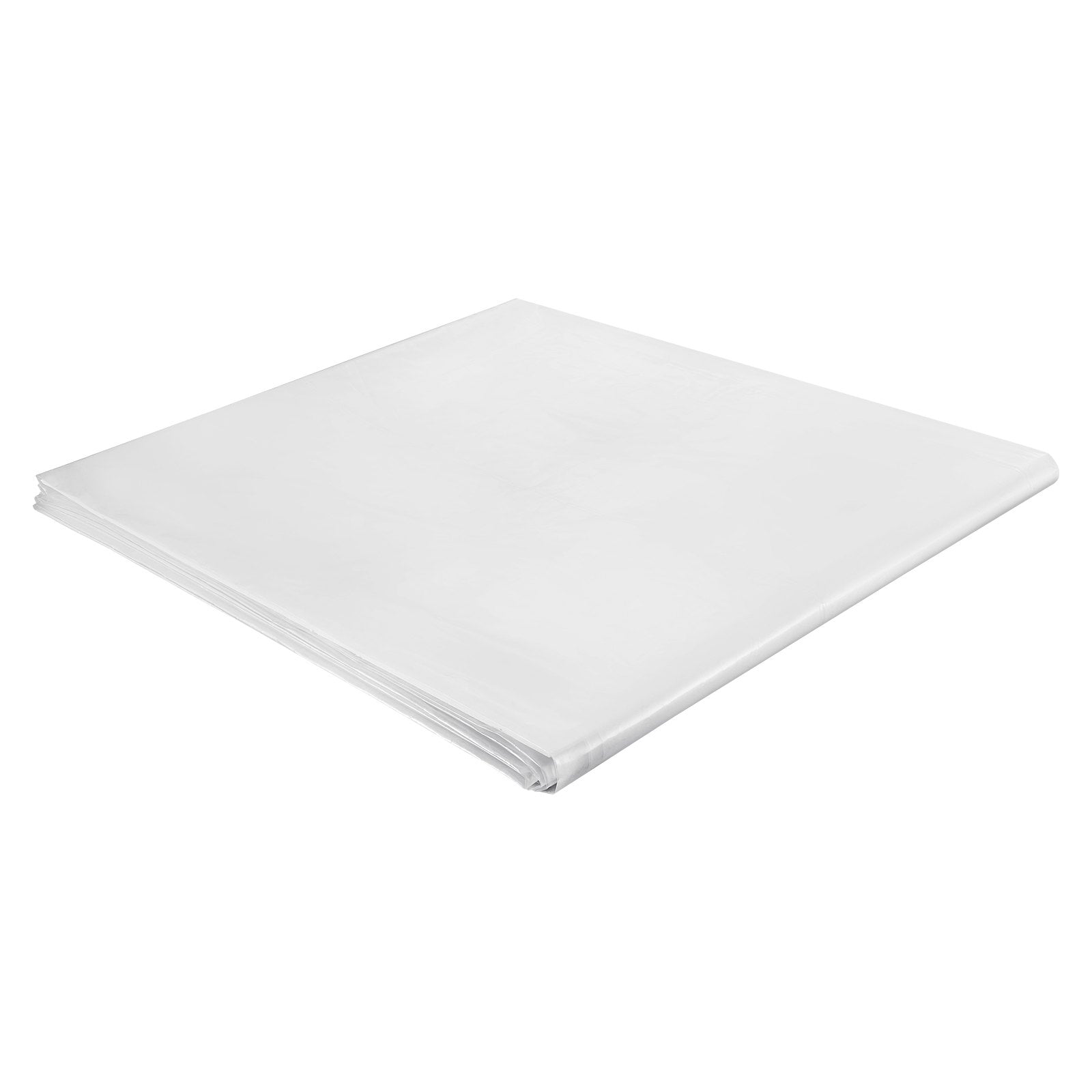 VEVOR Greenhouse Plastic Sheeting 7.6 x 7.6 m, 6 Mil Thickness Clear Greenhouse Film, Polyethylene Film 4 Year UV Resistant, for Gardening, Farming, Agriculture, Garden