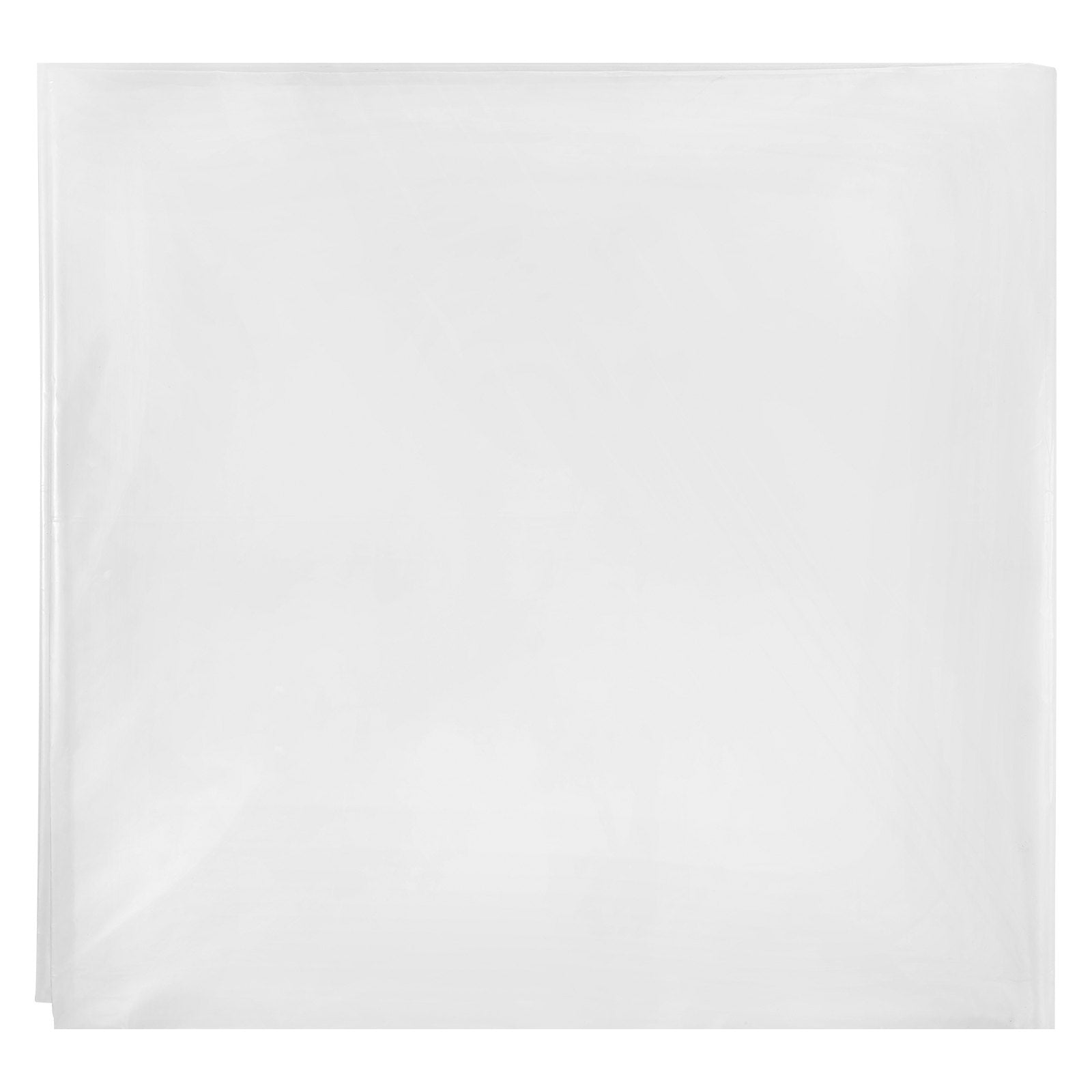 VEVOR Greenhouse Plastic Sheeting 7.6 x 7.6 m, 6 Mil Thickness Clear Greenhouse Film, Polyethylene Film 4 Year UV Resistant, for Gardening, Farming, Agriculture, Garden