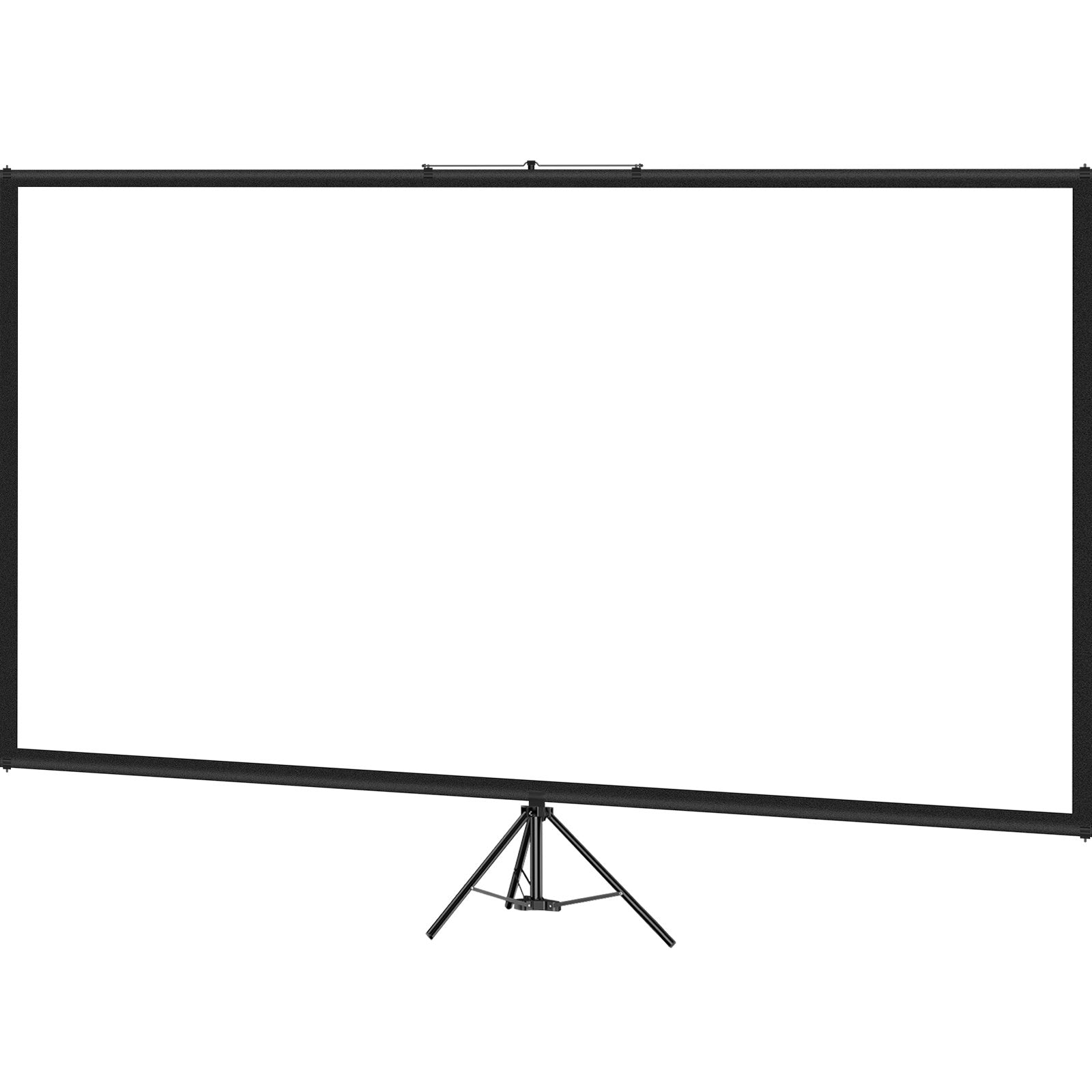 VEVOR Tripod Projector Screen with Stand 60 inch 16:9 4K HD Projection Screen Stand Wrinkle-Free Height Adjustable Portable Screen for Projector Indoor & Outdoor for Movie, Home Cinema, Gaming, Office