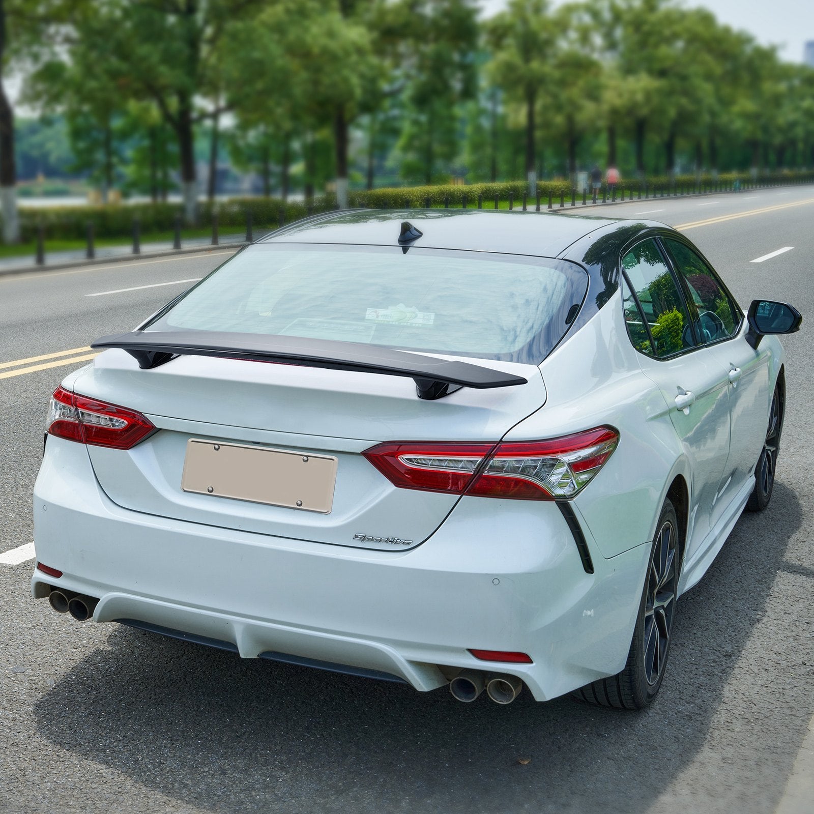 VEVOR Universal Rear Spoiler 46.3'' GT Style Trunk Wing for Sedans and Coupes