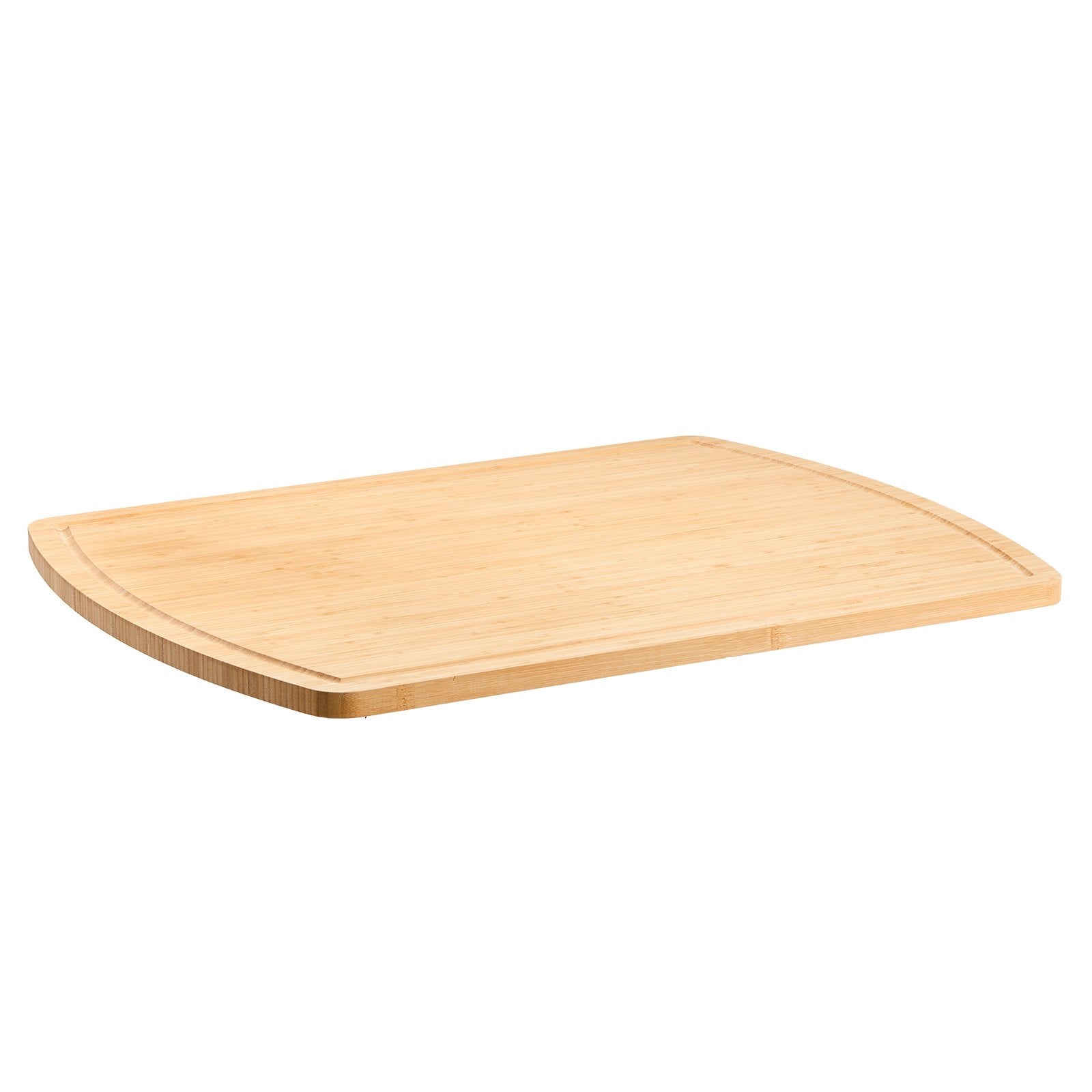 VEVOR Noodle Board Stove Cover, Stove Top Cover Board for Gas Burner & Electric Stove, Bamboo Wood Cutting Board with Juice Grooves, RV Stovetop/ Kitchen Sink Cover for Counter Space & Tray, Natural