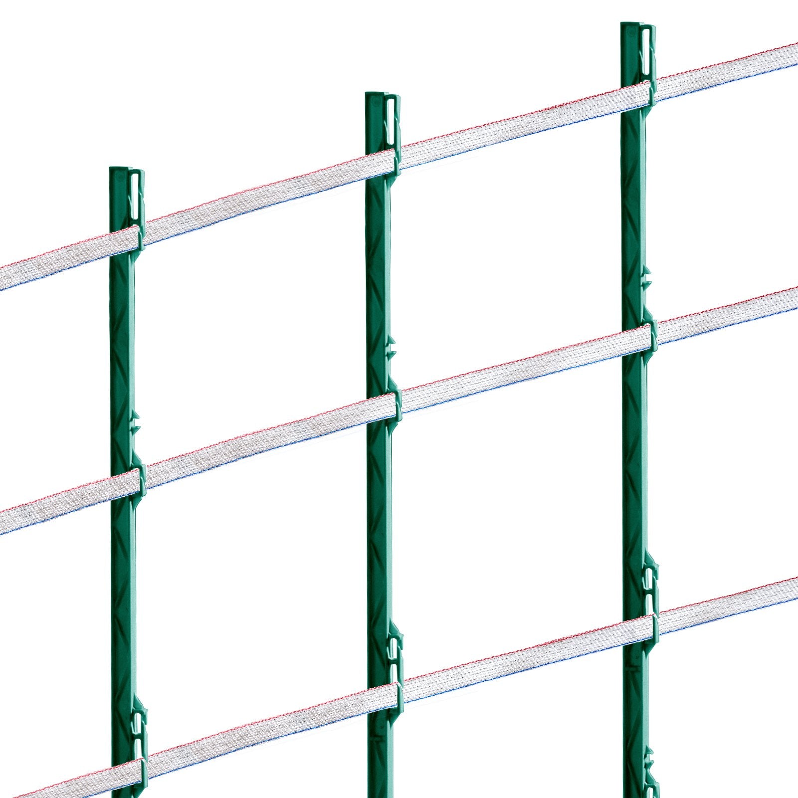 VEVOR Electric Fence Tape, 1640Ft 500M Polytape Fencing Hot Wire, 3/4" Width 6 Stainless Steel Strands for Reliable Conductivity, UV & Rust Resistance, Portable Polywire for Horse Cattle Livestock