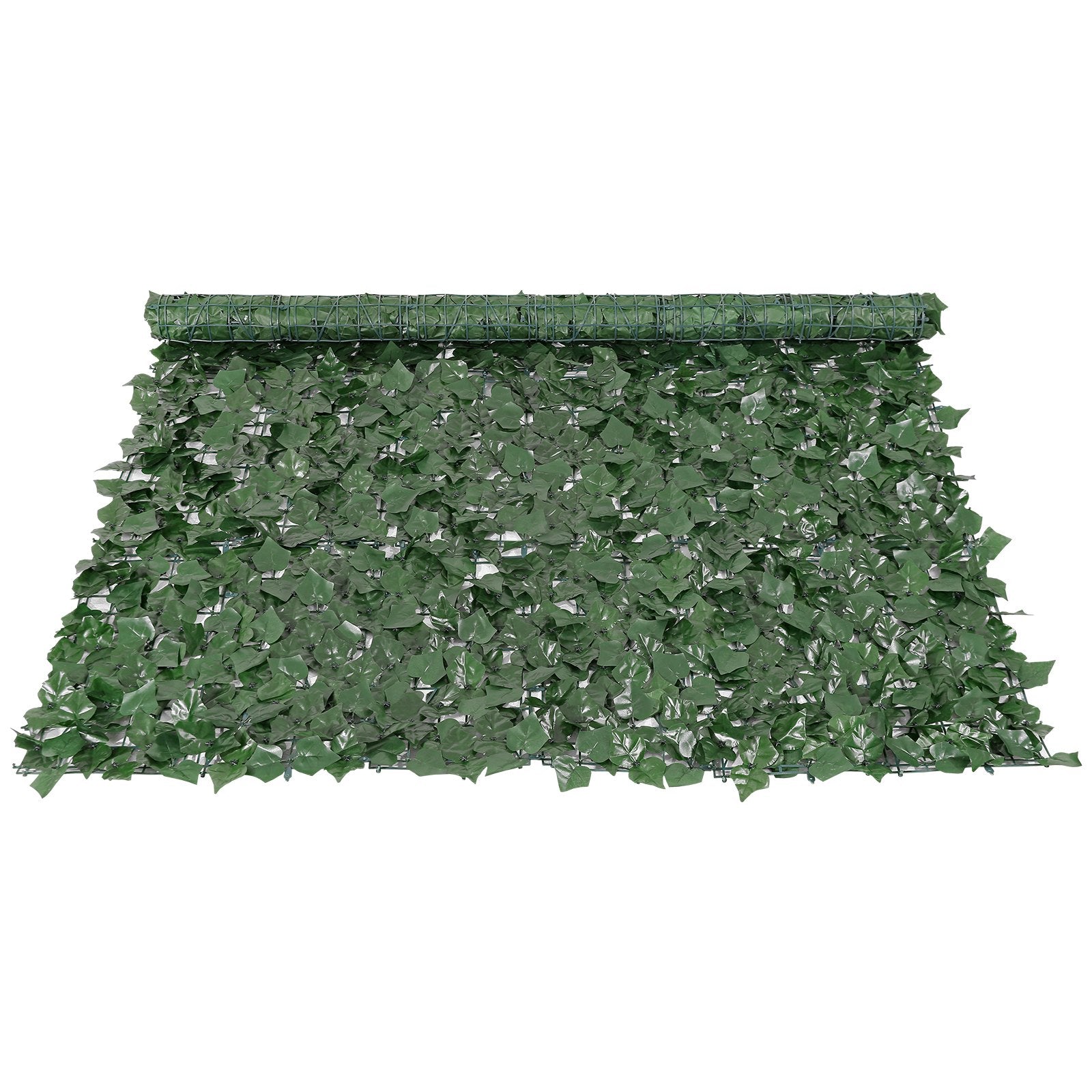 VEVOR Ivy Privacy Fence, 1500 x 2490 mm Artificial Green Wall Screen, Greenery Ivy Fence with Strengthened Joint, Faux Hedges Vine Leaf Decoration for Outdoor Garden, Yard, Patio Decor