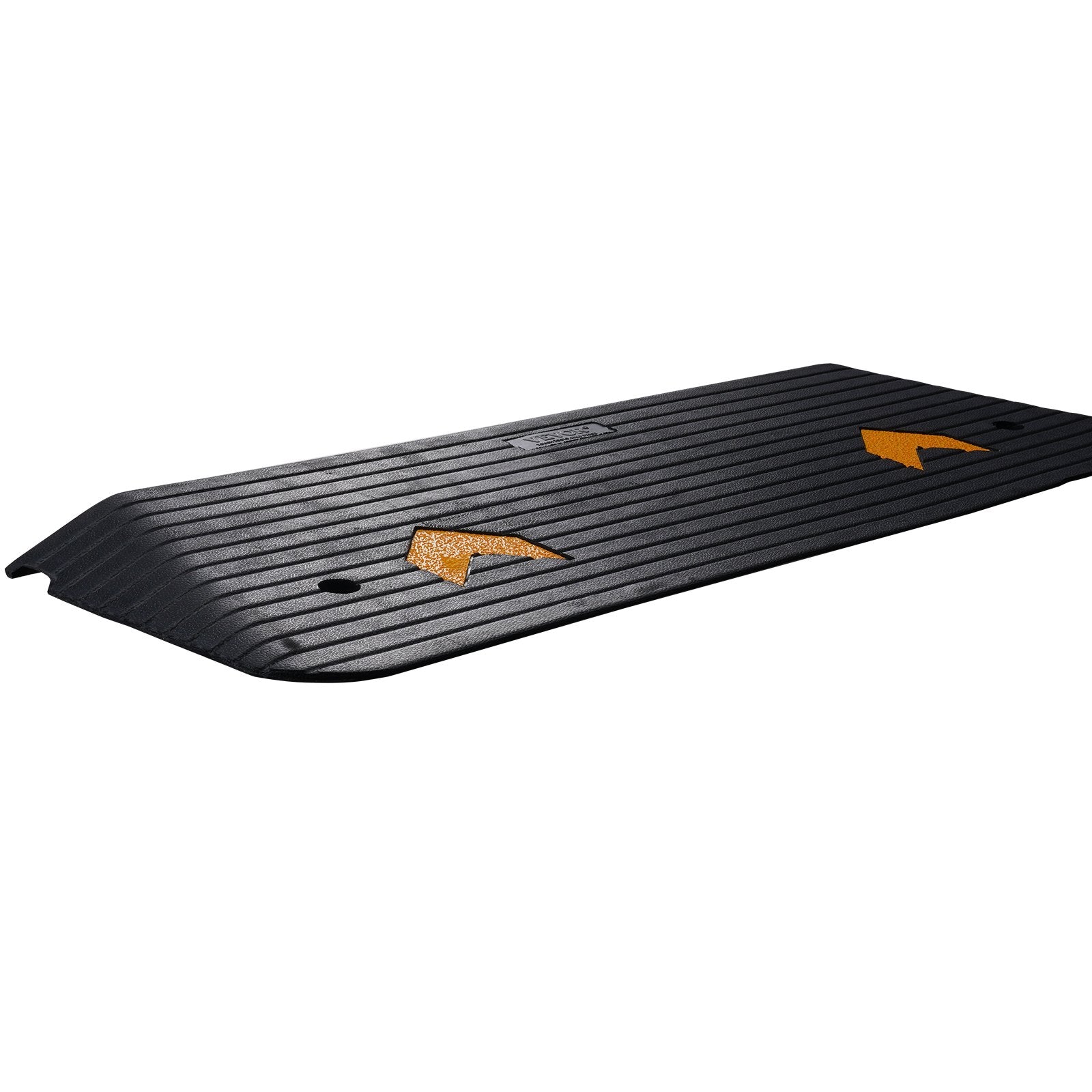 VEVOR Rubber Threshold Ramp, 5 cm Rise Threshold Ramp Doorway, Recycled Rubber Power Threshold Ramp Rated 15 tons Load Capacity, Non-Slip Surface Rubber Solid Threshold Ramp for Wheelchair and Scooter