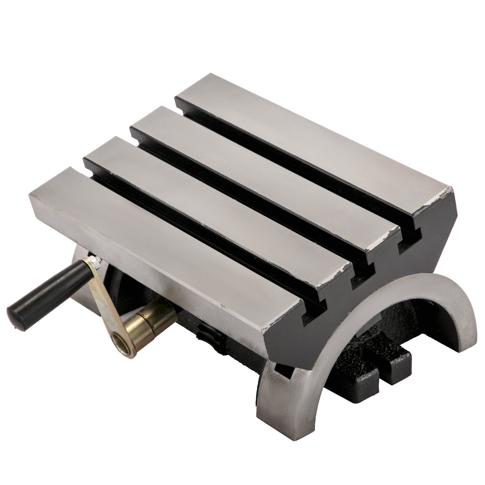 VEVOR 178x125mm Tilting Milling Table Angle Plates Clean Precise Milling Machine