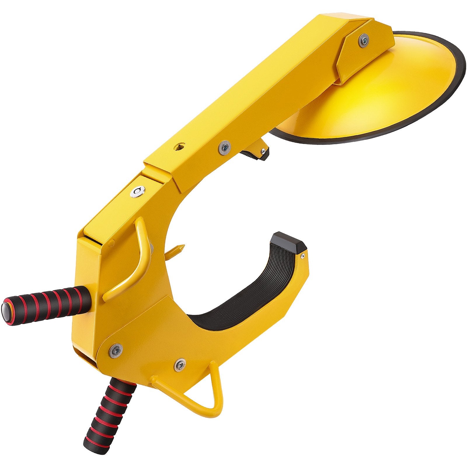 VEVOR Wheel Lock Clamp, 1 Pack Trailer Wheel Lock, Heavy-Duty Anti Theft Tire Lock, Adjustable Tire Boot Lock Tire Claw, Trailer Wheel Locks for RV Trailers, Cars, Trucks, SUVs