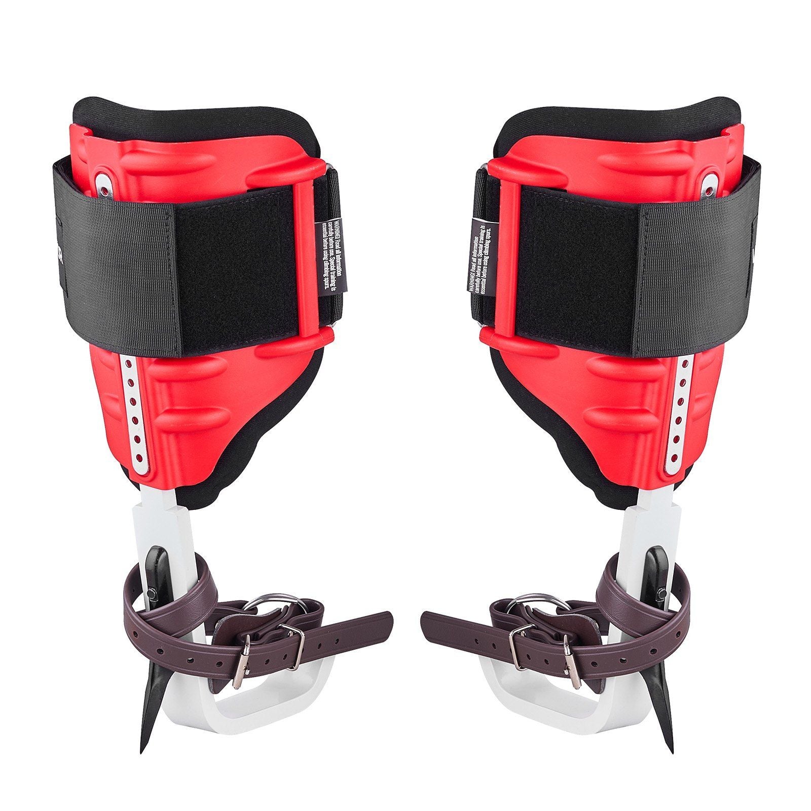 Tree Climbing Spikes Set, Height-Adjustable Tree Climbing Gear with Straps & Spike Protectors, 159 kg Load Capacity, Durable Aluminum Climb Spurs Arborist Equipment for Fruit Picking Hunting
