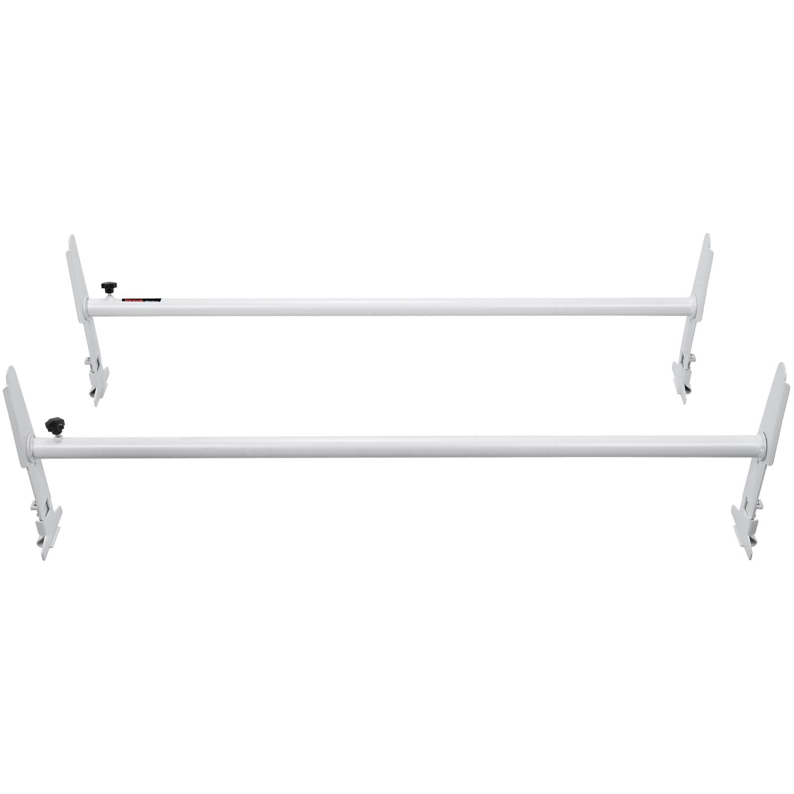 VEVOR 2-Bar Van Roof Ladder Rack Alloy Adjustable 47.2"-78.7" for Full-Size Vans