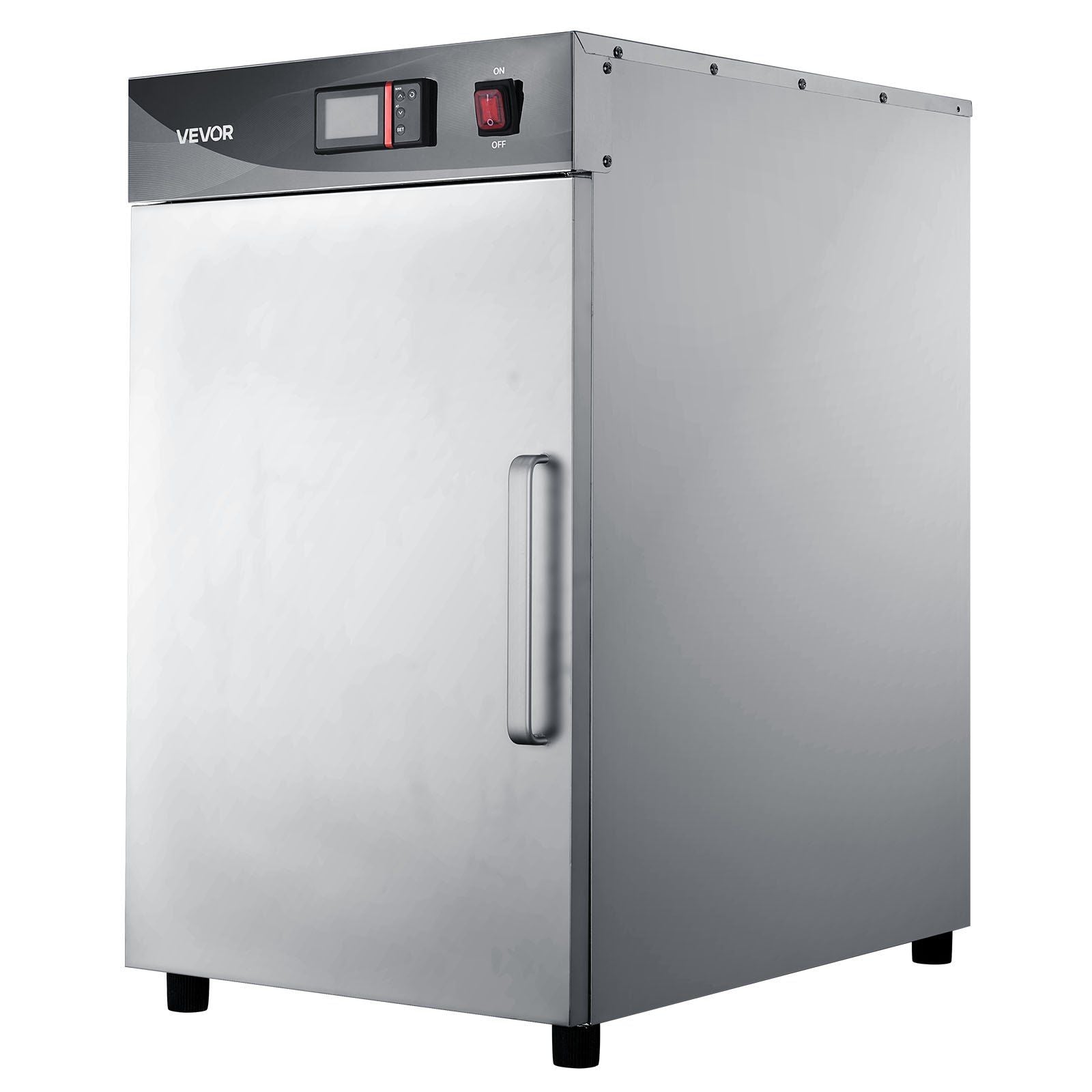 Electric Hot Box Food Warmer, 5-Tier Commercial Warming Cabinet with Water Tray, Single-Door and Adjustable Shelves, Stainless Steel Food Warmer Cabinet, for Restaurant, Kitchen, Pizza, Chicken