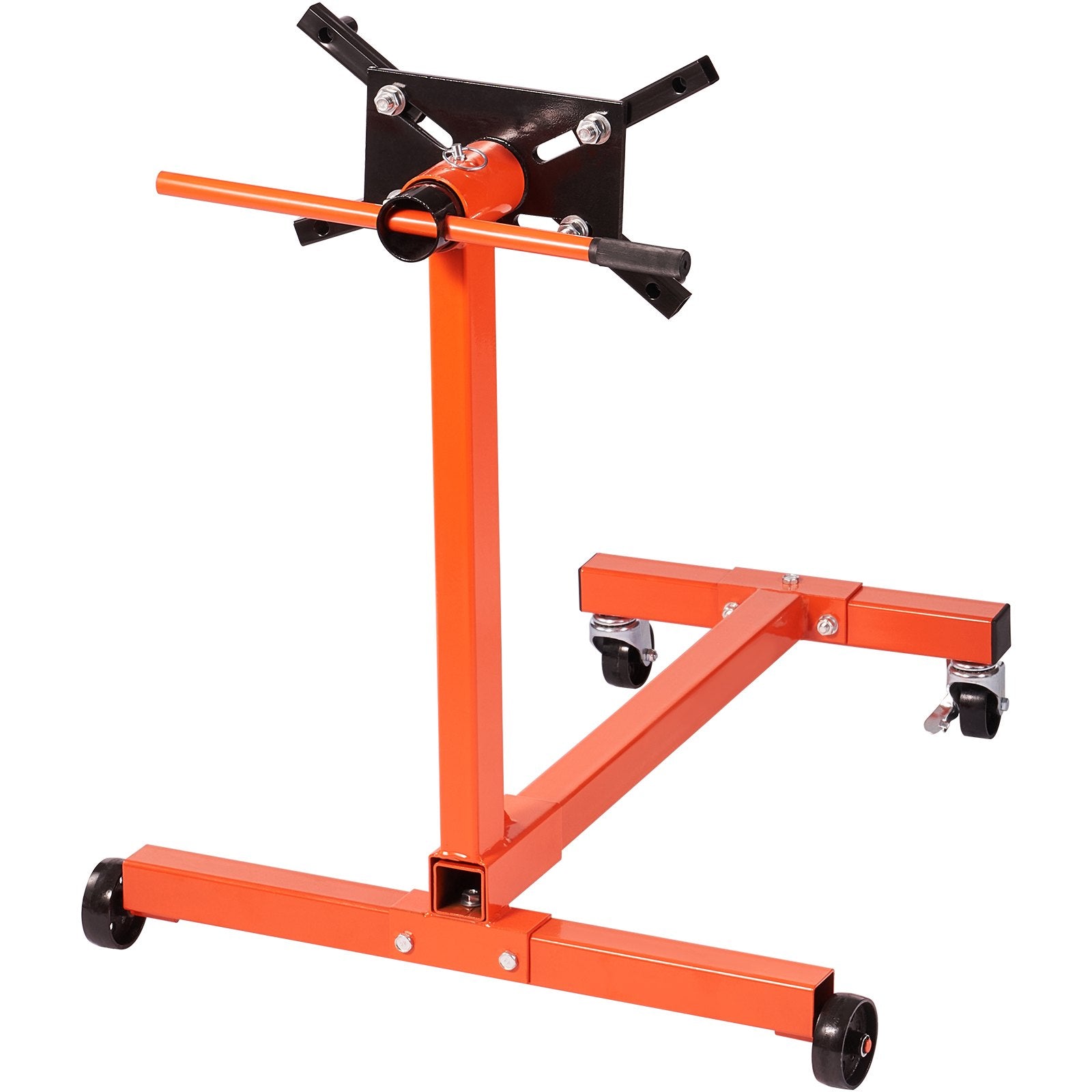 VEVOR Engine Stand 750LBS Motor Hoist Dolly 360 Degree Adjustable Mounting Head