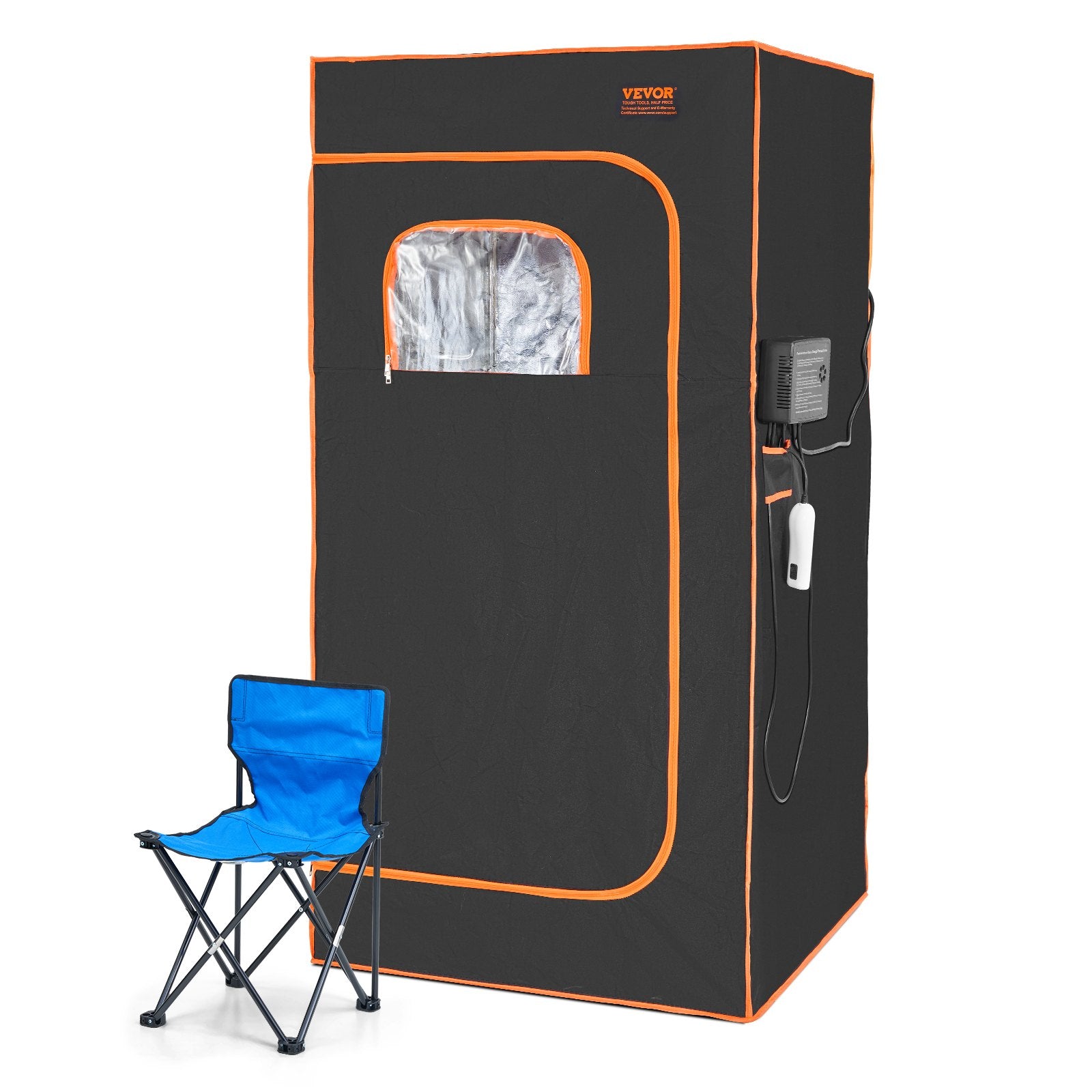 VEVOR Sauna Tent Far Infrared 1400W Personal Home Spa Loss Weight Detox Therapy