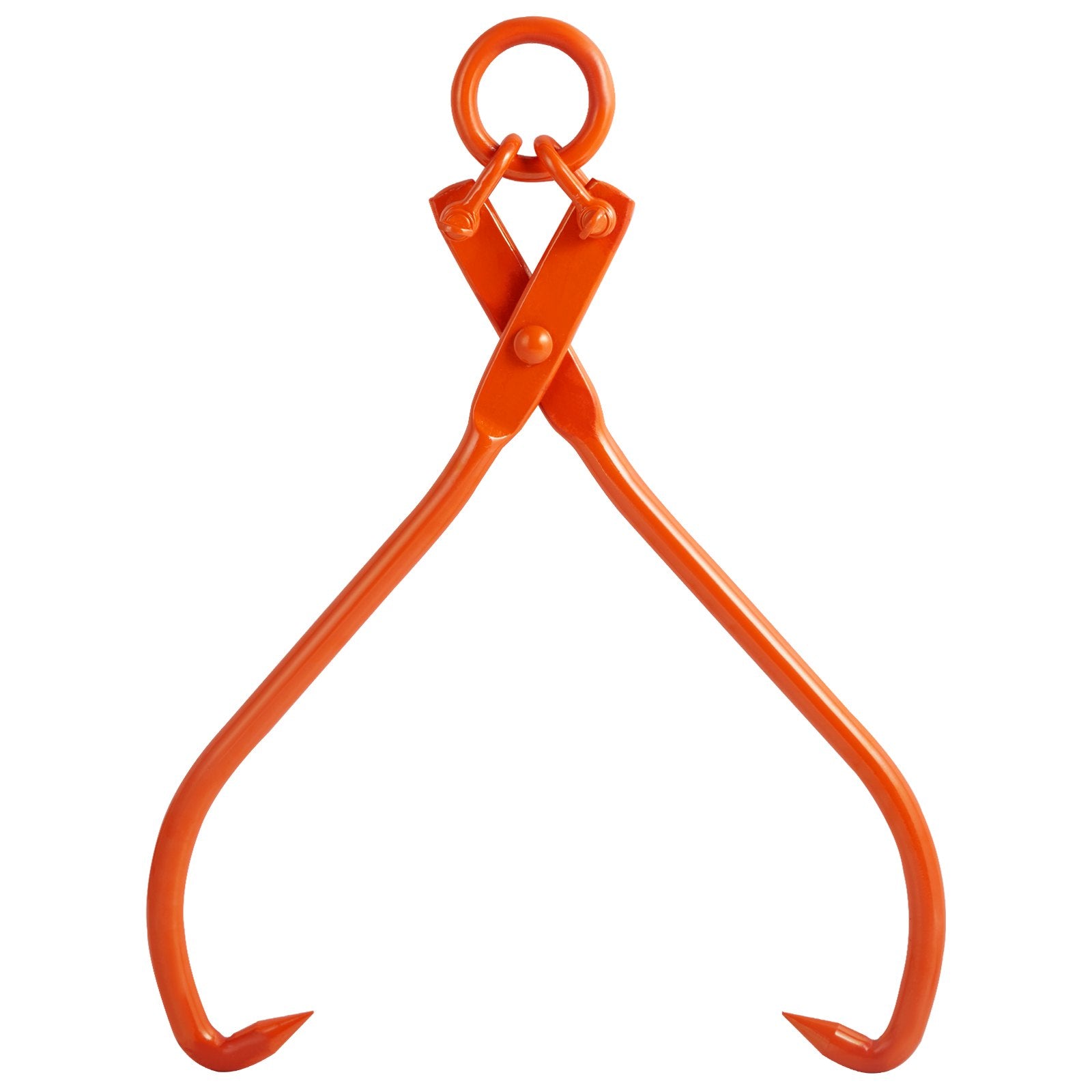 VEVOR Log Skidding Tongs, 81.3cm 2 Claw Log Lifting Tongs, Heavy Duty Steel Lumber Skidding Tongs, 700 kg Loading Capacity, Log Lifting, Handling, Dragging & Carrying Tool