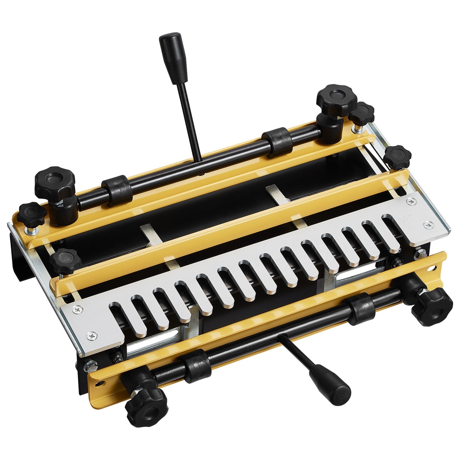 VEVOR Dovetail Jig, 310 mm Width, Dove Tailing Router Jigs with Router Bit & 1/2” Template, Precise Alignment Dove Tail Jig, Mortise and Tenon Jig Woodworking Tools for Furniture & Wood Cabinet Making