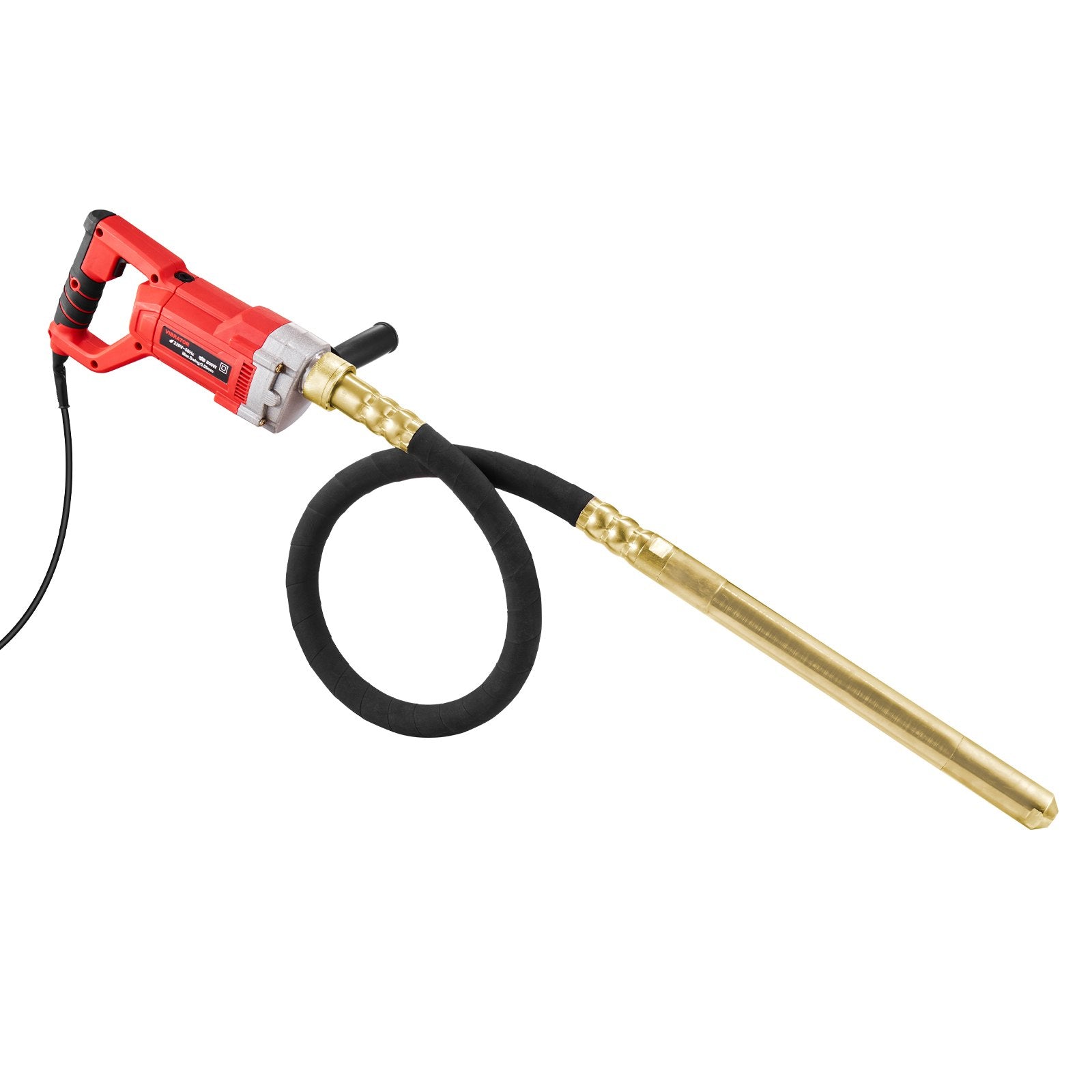 VEVOR Handheld Electric Concrete Vibrator 800W 1.5M Shaft Air Bubble Remover