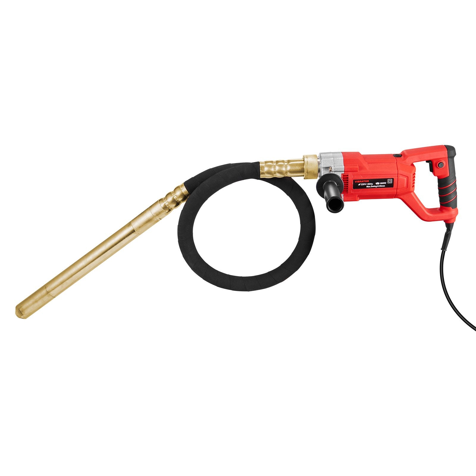 VEVOR Handheld Electric Concrete Vibrator 800W 1.5M Shaft Air Bubble Remover