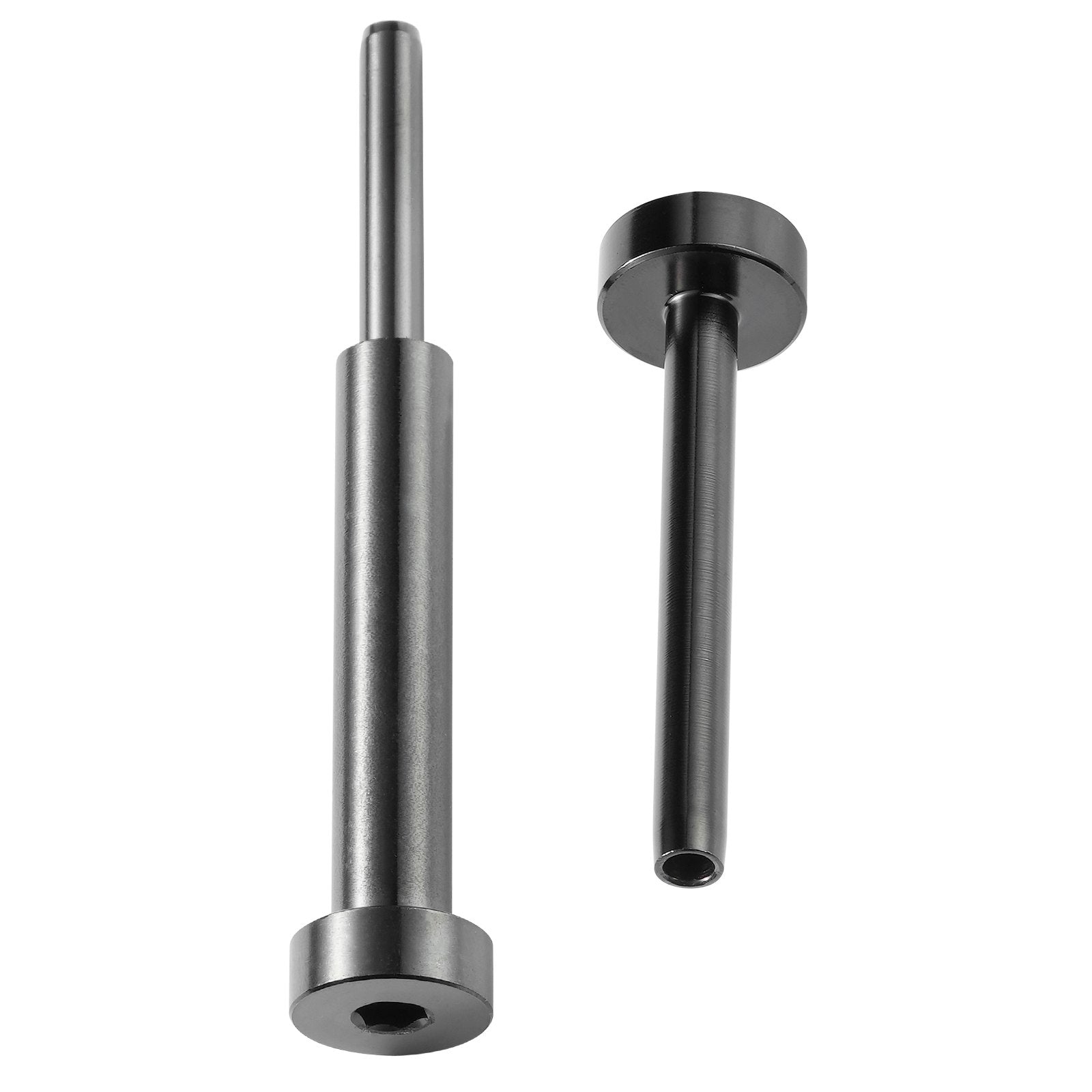 VEVOR 40 Pack Invisible Cable Railing kit, T316 Stainless Steel 3.2mm Invisible Receiver and Swage Stud End for Cable Railing, Swage Tensioner 3.2mm for Wood/Metal Post, Cable Railing Hardware, Black