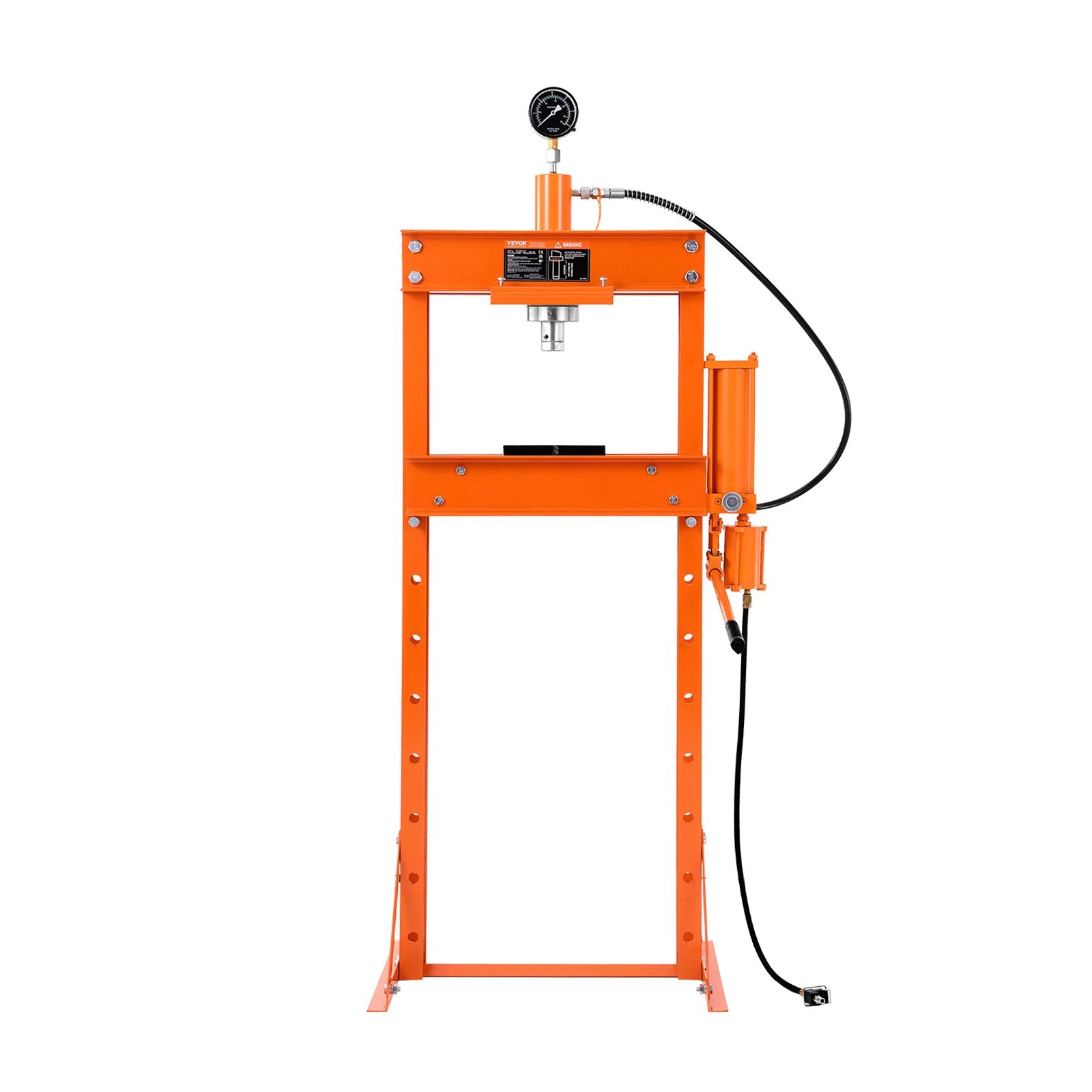 VEVOR 20 T Hydraulic Shop Press Hydraulic Press with Press Plate for Bending