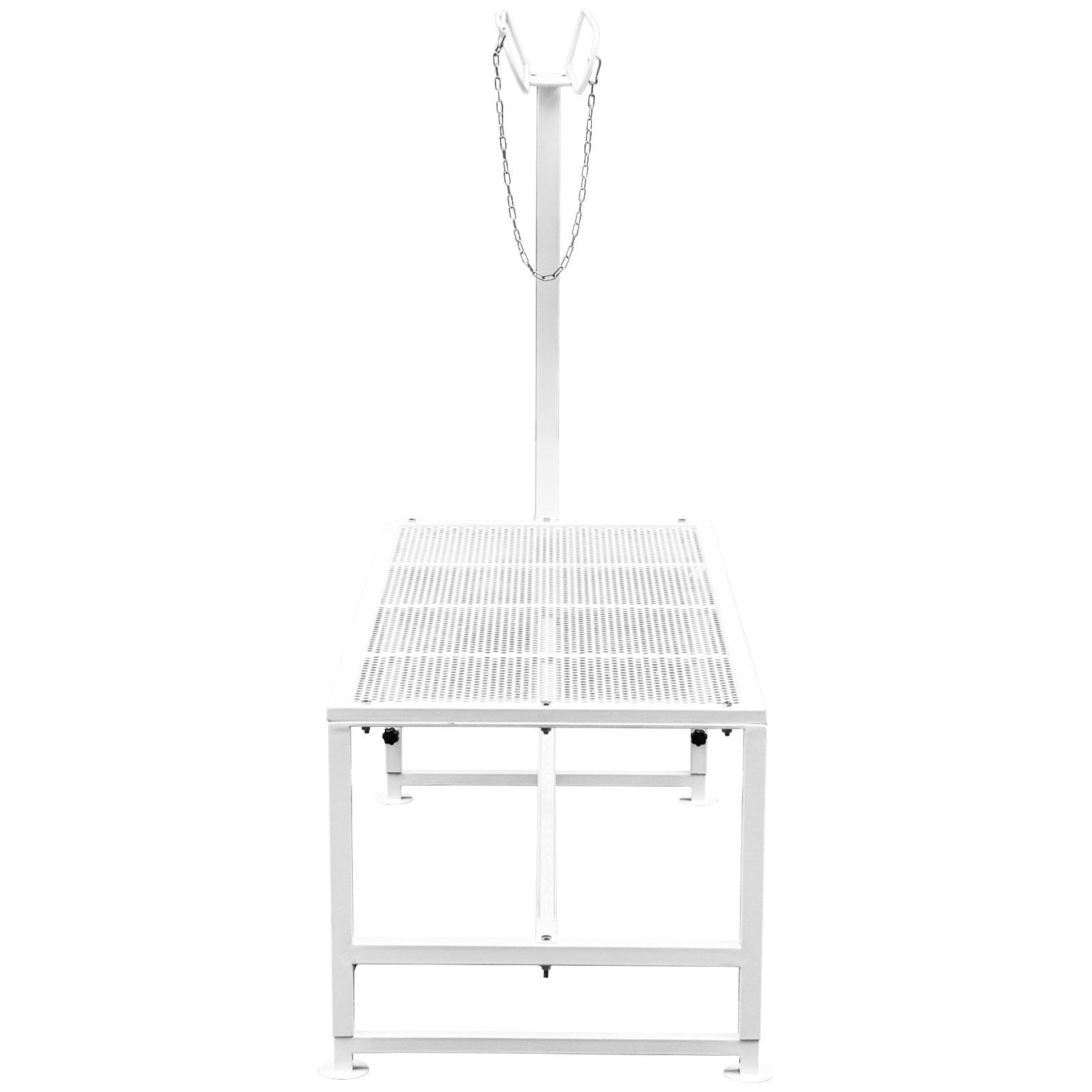 Livestock Stand 51x23 inches, Trimming Stand with Straight Head Piece, Goat Trimming Stand Metal Frame Sheep Shearing Stand Livestock Trimming Stands