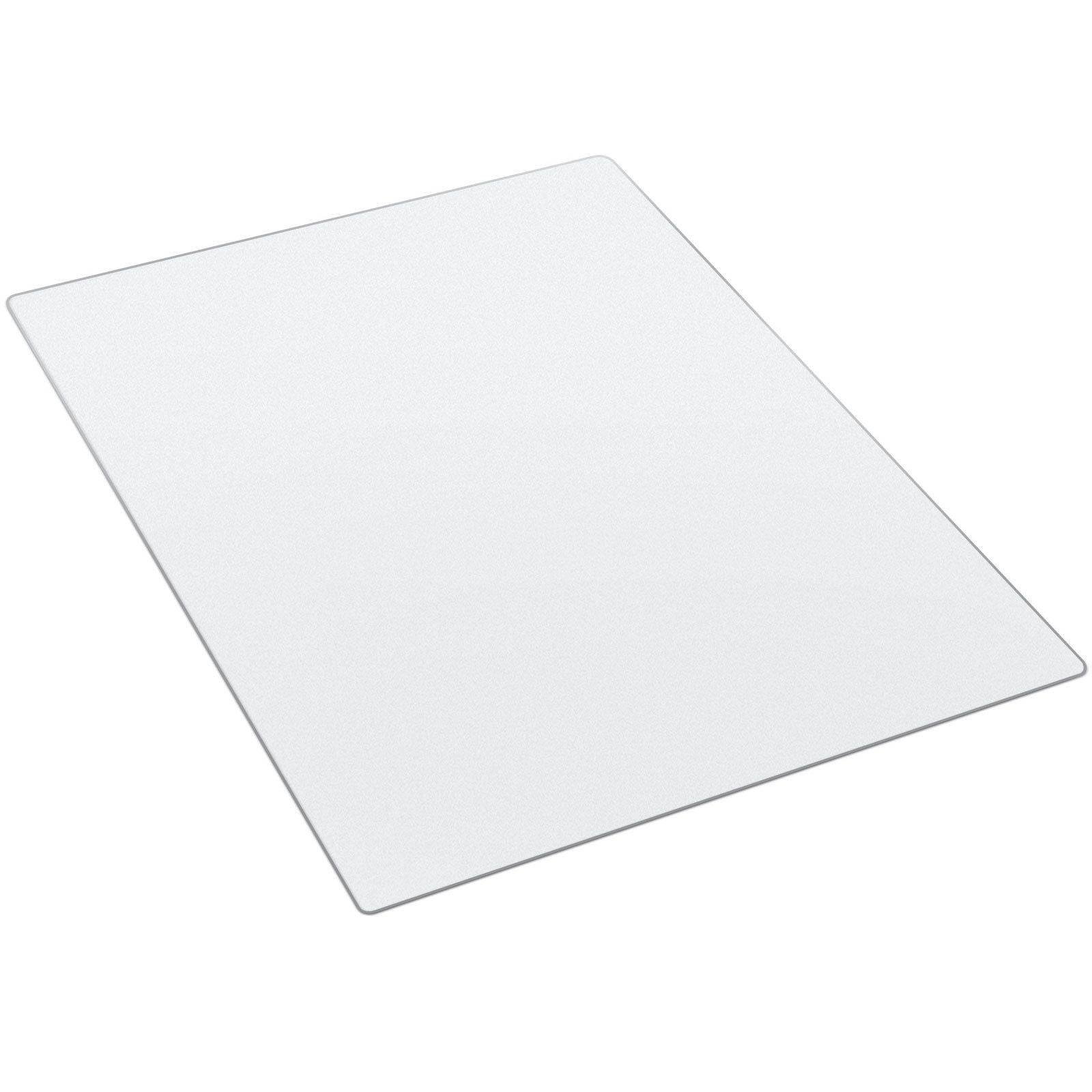 Chair Mat, 915 x 1225 mm Transparent Office Chair Mat for Hard Floors, Floor Protector for Rolling Chairs, Non-Slip & Easy to Clean, Smooth Glide Under Desk Rug for Home Office (Rectangular)