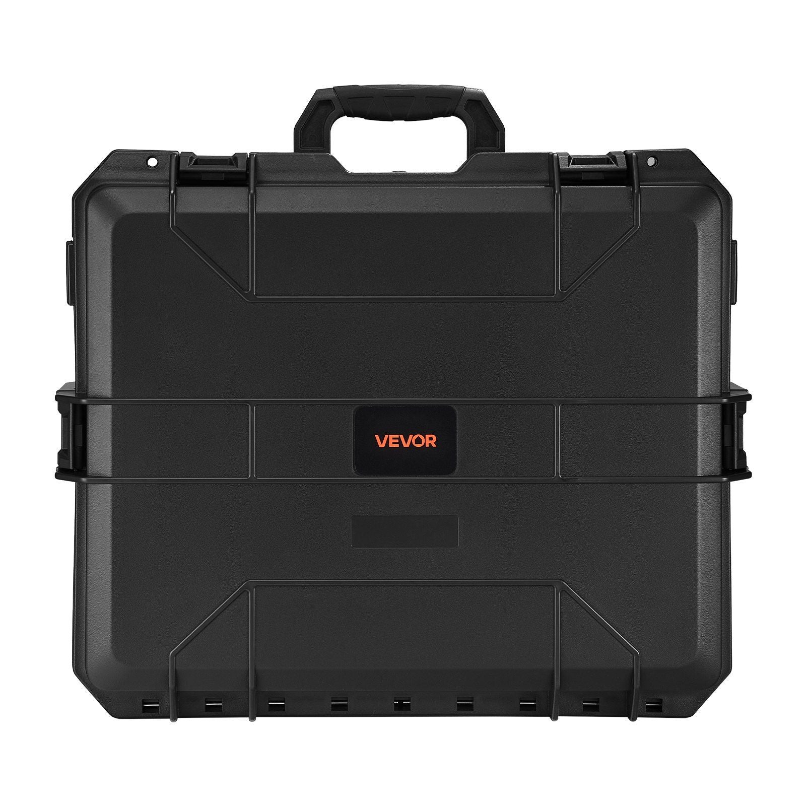 Hard Pistol Case, Heavy Duty Hard Gun Case with XPE Foam Lining, Waterproof Pistol Storage Box with Customizable Interior & Handle for Gun, Lenses, Camera, Gear, TSA Compliant, 556x455x225 mm