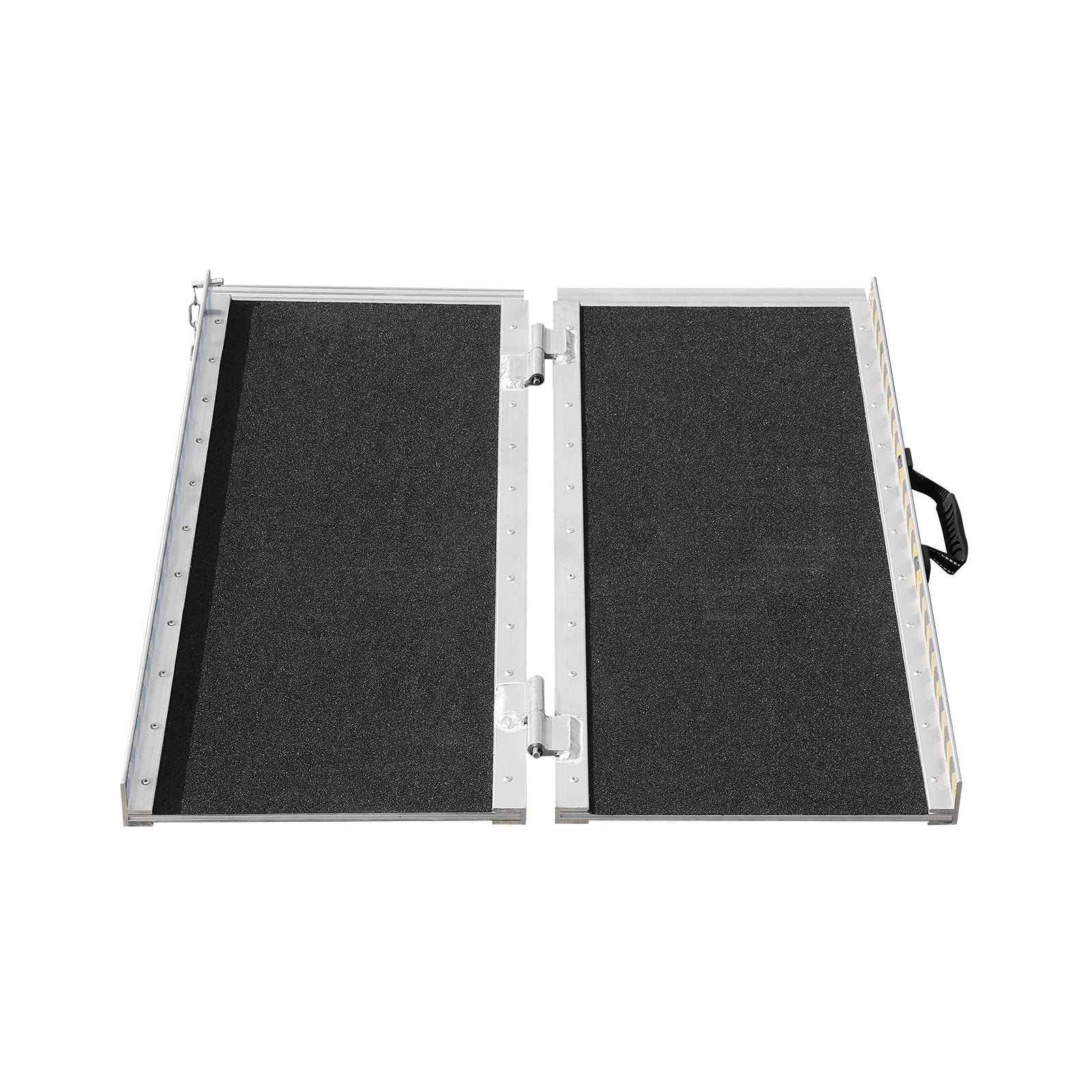 VEVOR Portable Wheelchair Ramp 2FT, Non-Slip Aluminum Folding Handicap Ramp, Door Threshold Ramps for Wheelchair for Home,Wheel Chair Ramp Steps, Cars, Scooter, Cart, Curbs, Stairs