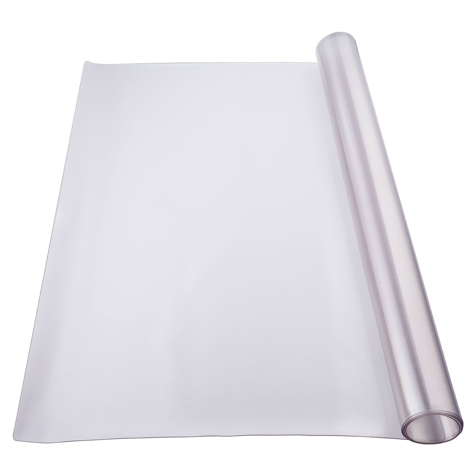 VEVOR Plastic Table Cover, 42 x 60 Inch 1.5 mm Thick Frosted Table Protector, Rectangle PVC Desk Mat, Waterproof & Easy Cleaning Desk Pad Tablecloth, for Office Dresser Dining Room Table Night Stand