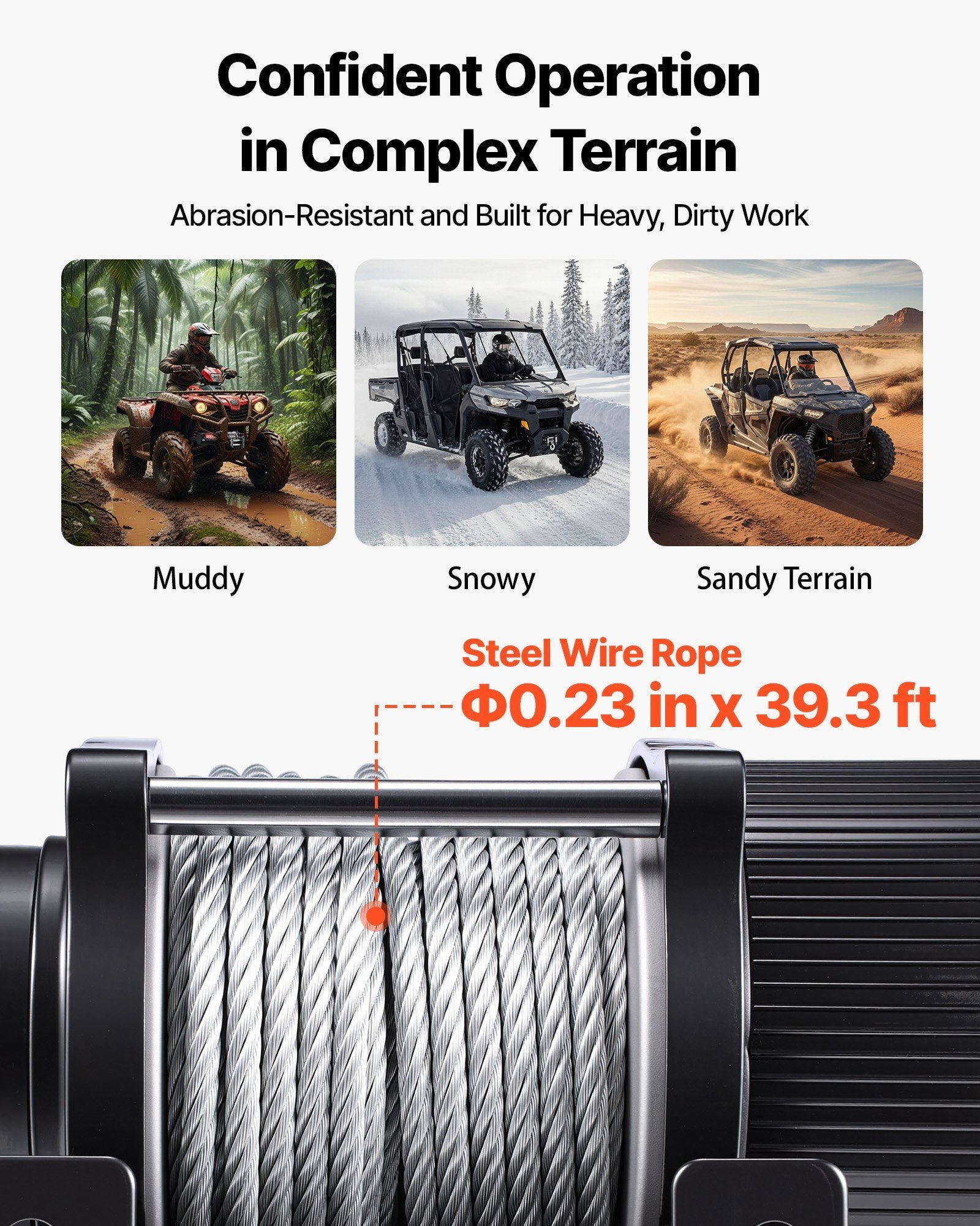 2041 kg Electric Winch, 12V DC ATV/UTV Winch with Φ6 mm x 12 m Steel Wire Rope, Wireless & Wired Remote Control, IP54 Waterproof, Roller Fairlead Mount Plate for Towing ATV UTV Off-Road