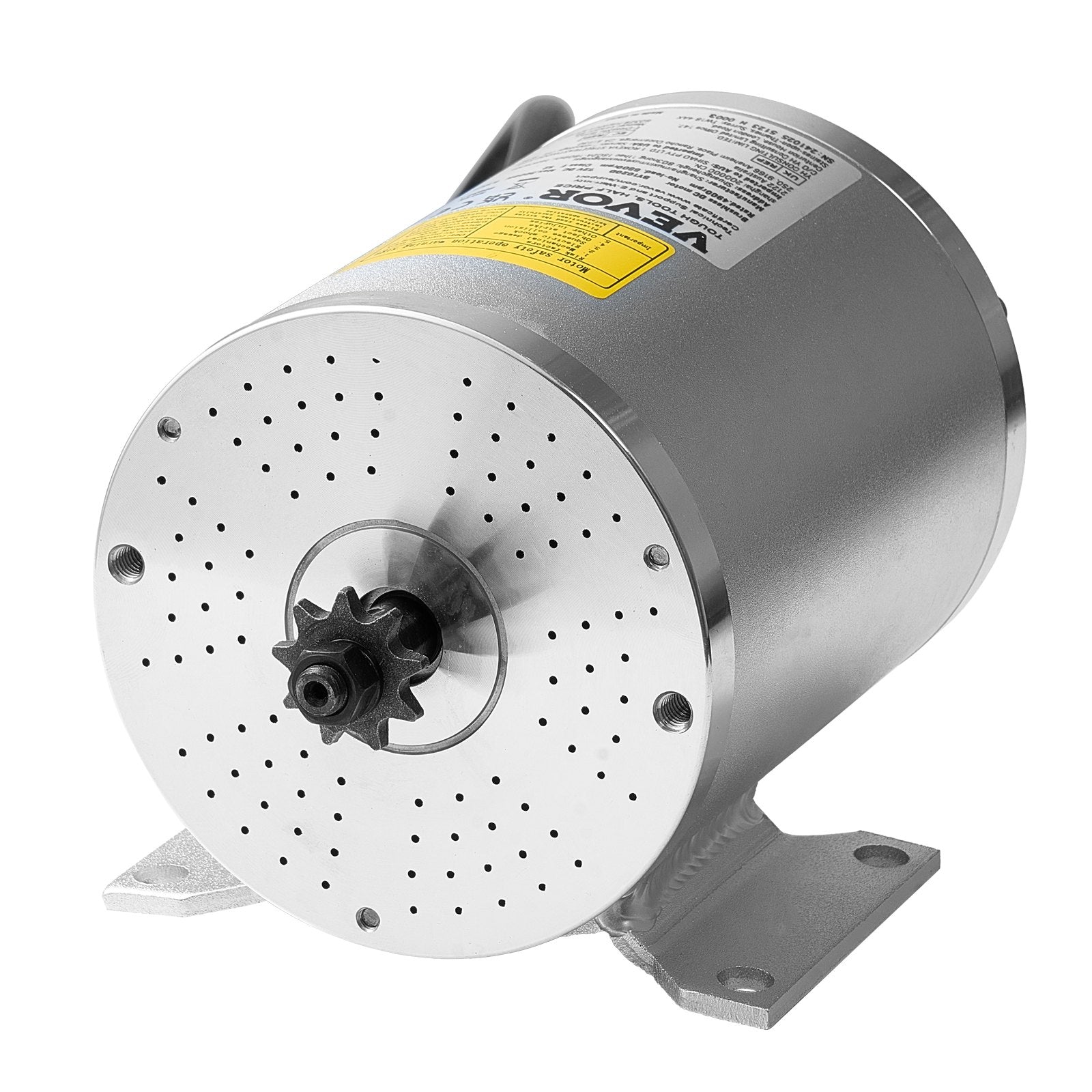 VEVOR 1800W Electric Brushless DC Motor 48V 4500rpm Motor for E-Bike Dirt Bike
