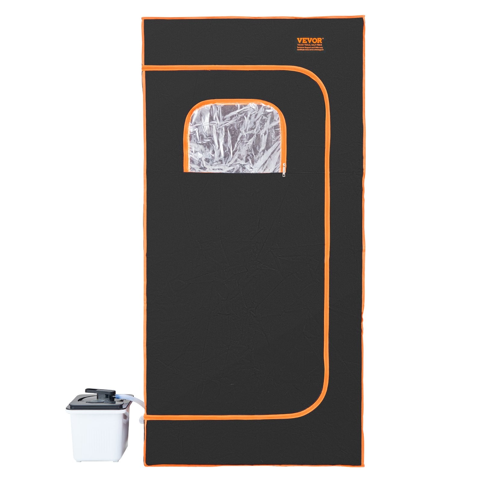 VEVOR Portable Steam Sauna Tent Full Size 2000W Personal Sauna Blanket W/ Chair,880 x 880 x 1780 mm