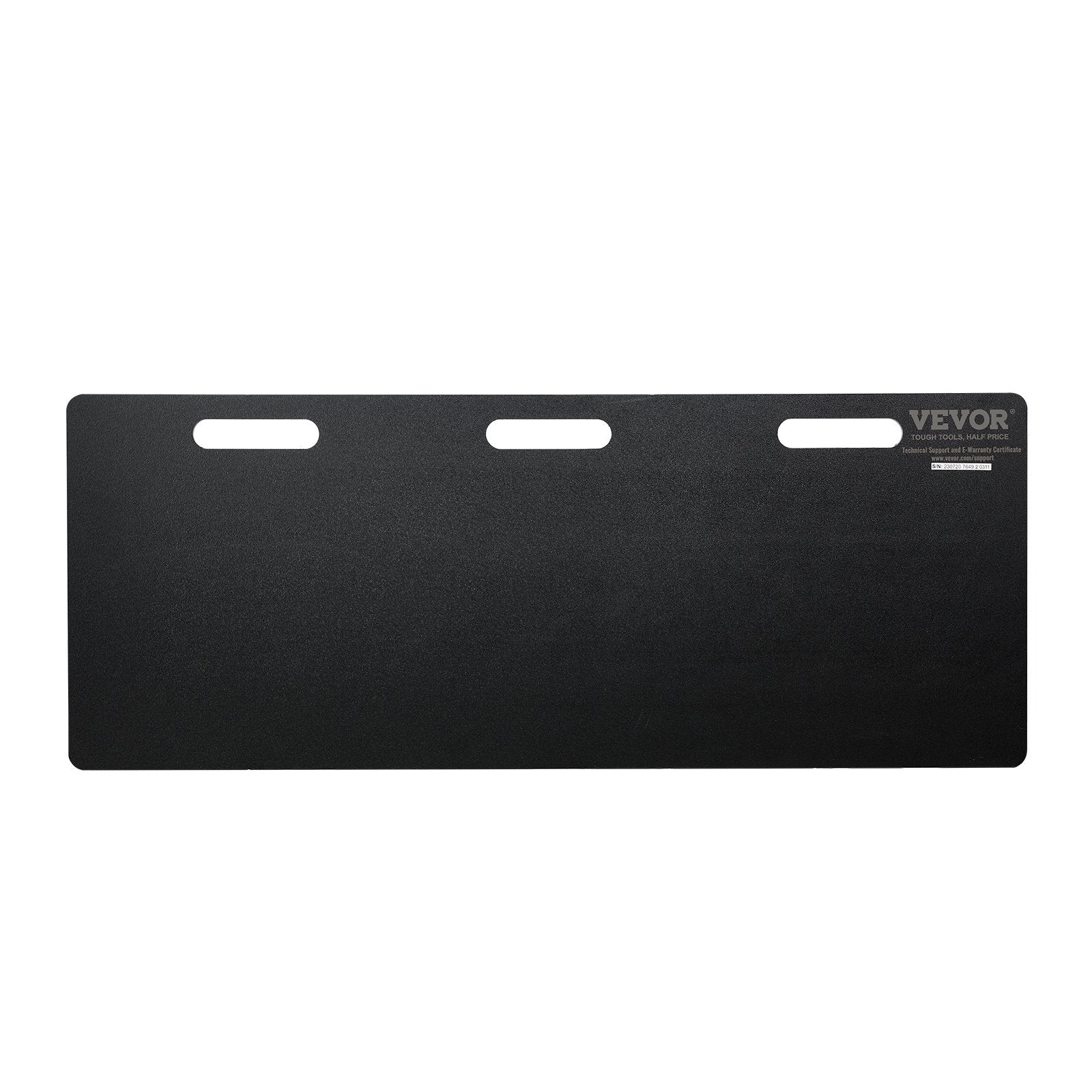 VEVOR Soccer Rebounder Board, 115x45 cm Portable Soccer Wall with 2 Angles Rebound, Foldable HDPE Kickback Rebound Board, Soccer Training Equipment for Kids and Adults, Passing & Shooting Practice