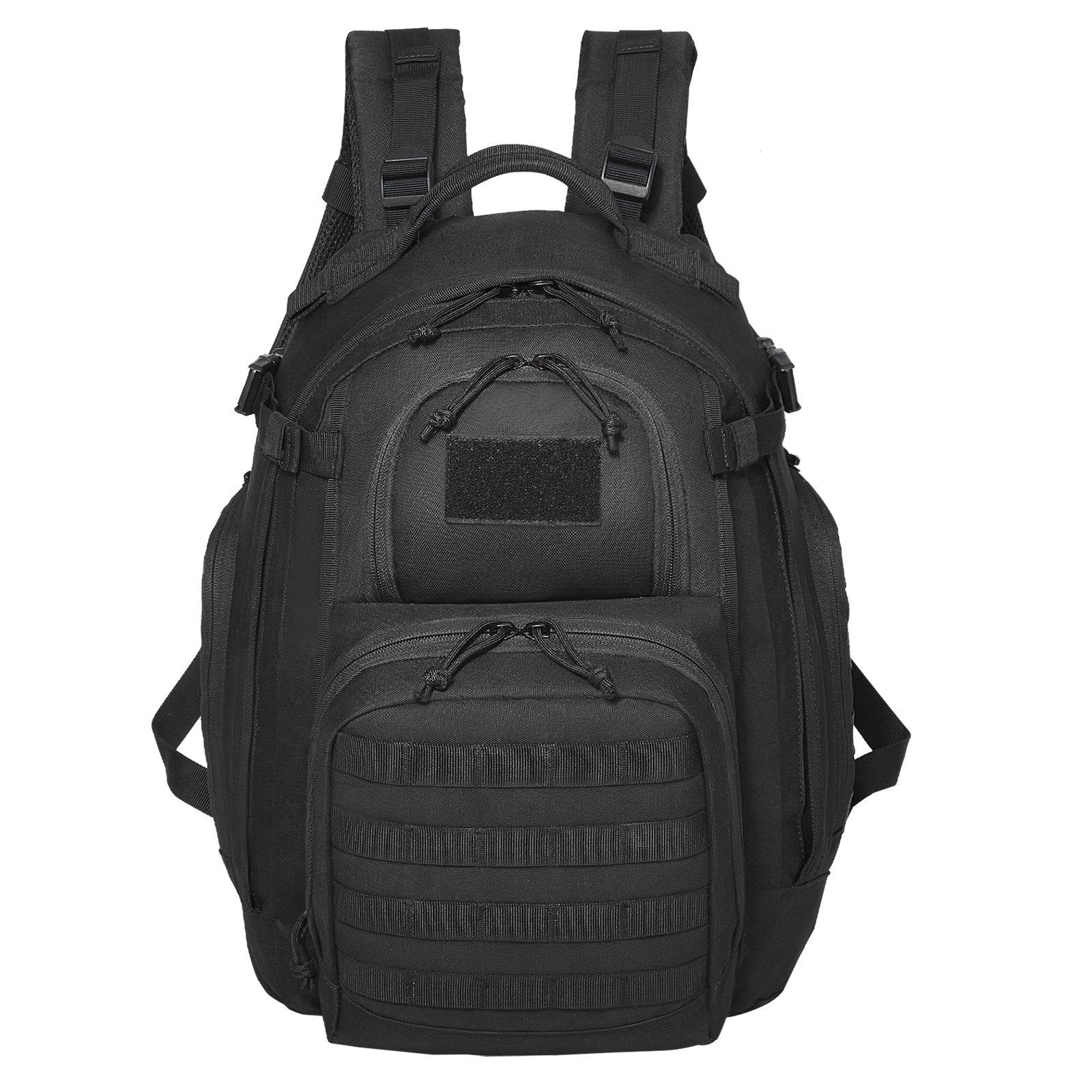 VEVOR Tactical Backpack 25L Military Backpack with Molle Mode & Sponge Pad Black