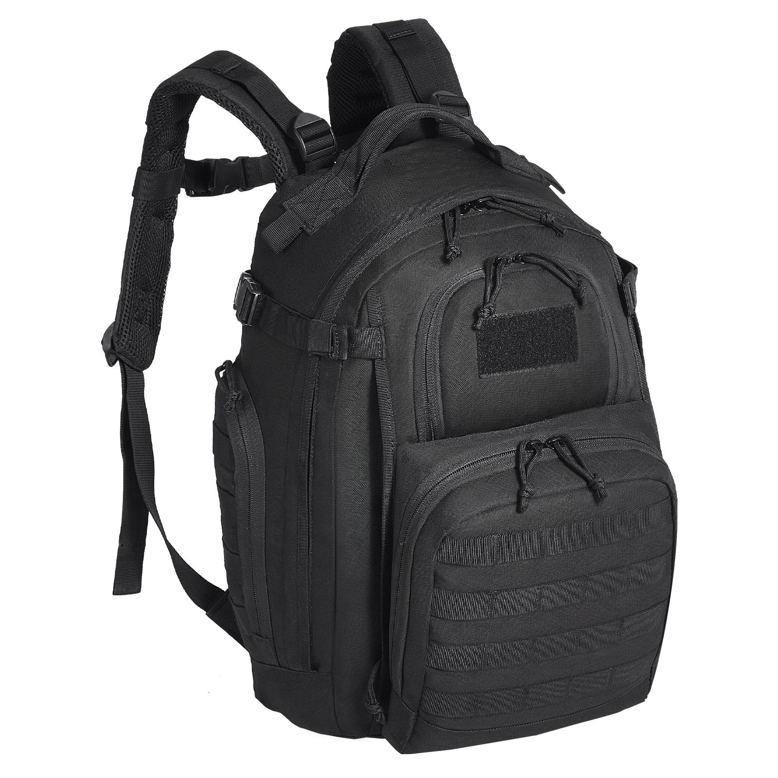 VEVOR Tactical Backpack 25L Military Backpack with Molle Mode & Sponge Pad Black