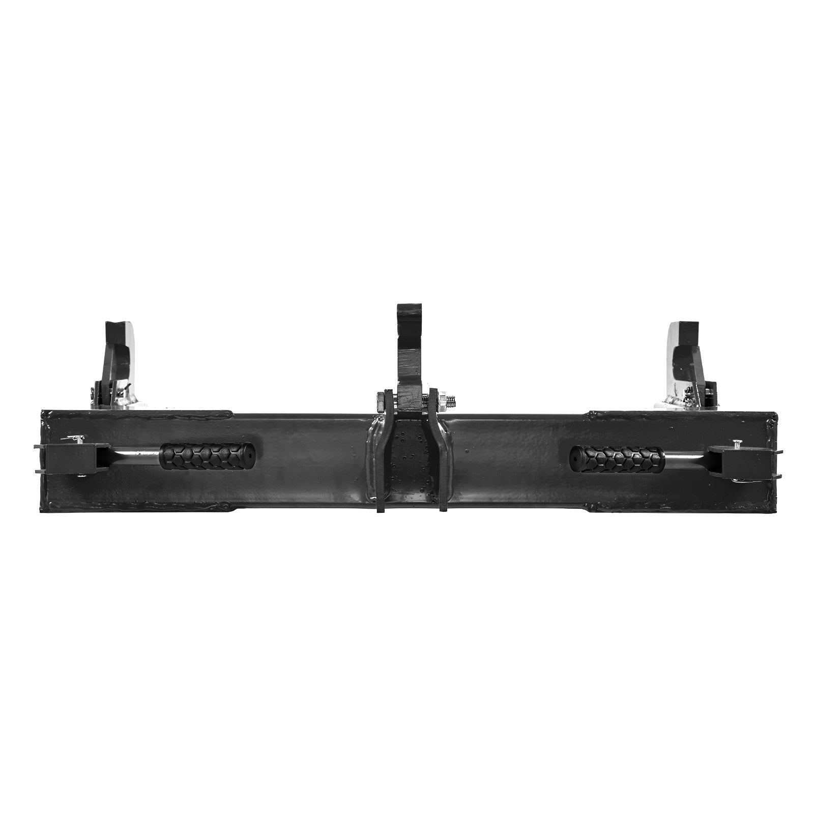 VEVOR 3-Point Quick Hitch with 2 in Receiver, 3000 Lbs Lift Capacity, 3-Pt Hitch with 5 Level Adjustable Bolt, Adaptation to Category 1 & 2 Tractor, Heavy Duty 3 Point Attachments, Black
