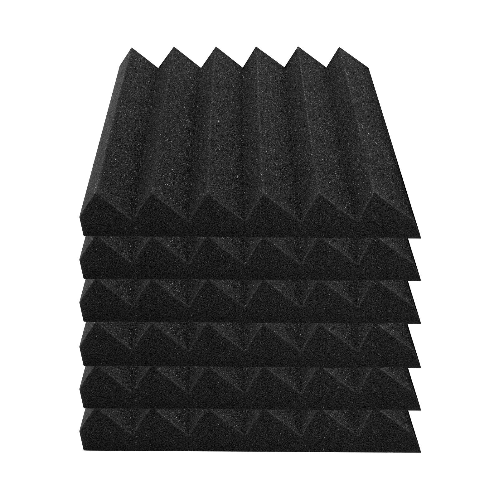 VEVOR Acoustic Foam Panels 24 Pack 12 x 12 x 2 in Adhesive for Wall Ceiling