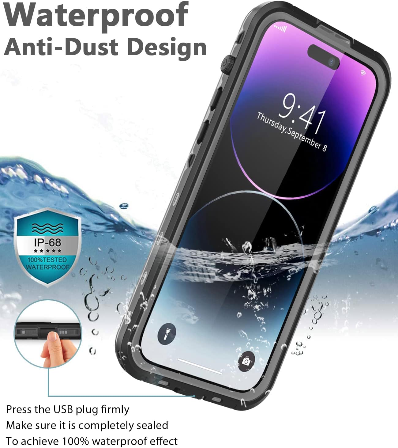 iPhone 14 Pro Max Waterproof Case
