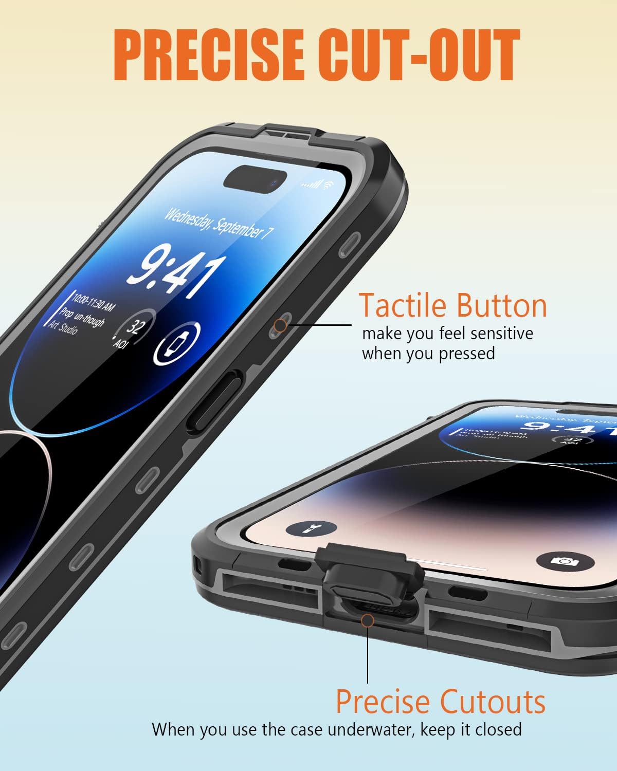 iPhone 14 Pro Waterproof Case