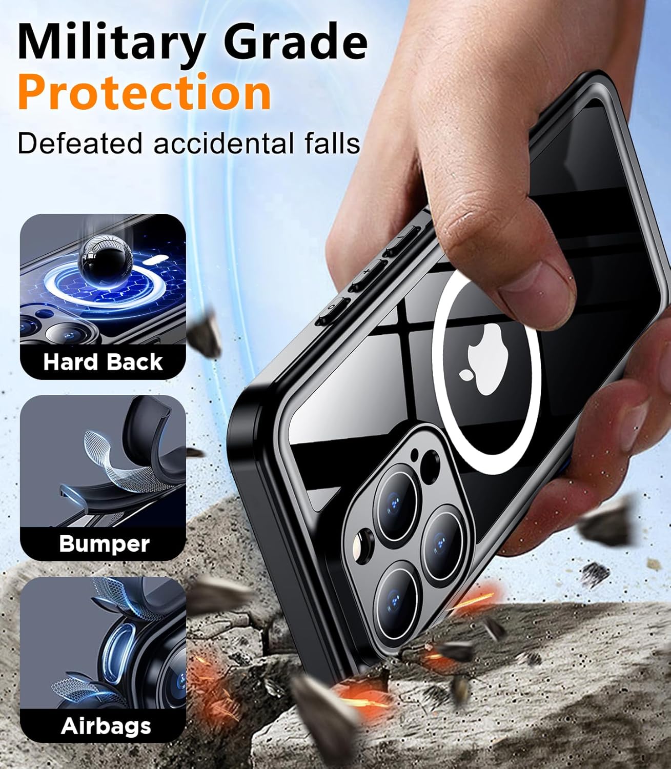 iPhone 16 Pro Max Waterproof Case