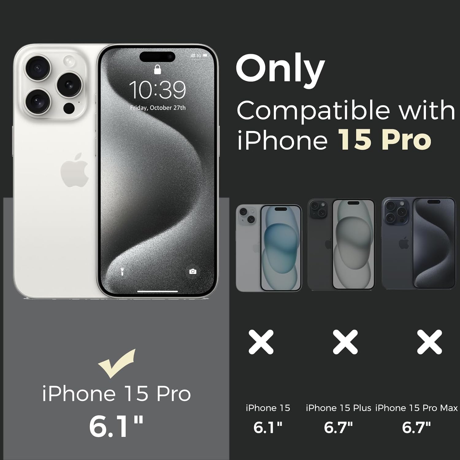 iPhone 15 Pro Waterproof Case