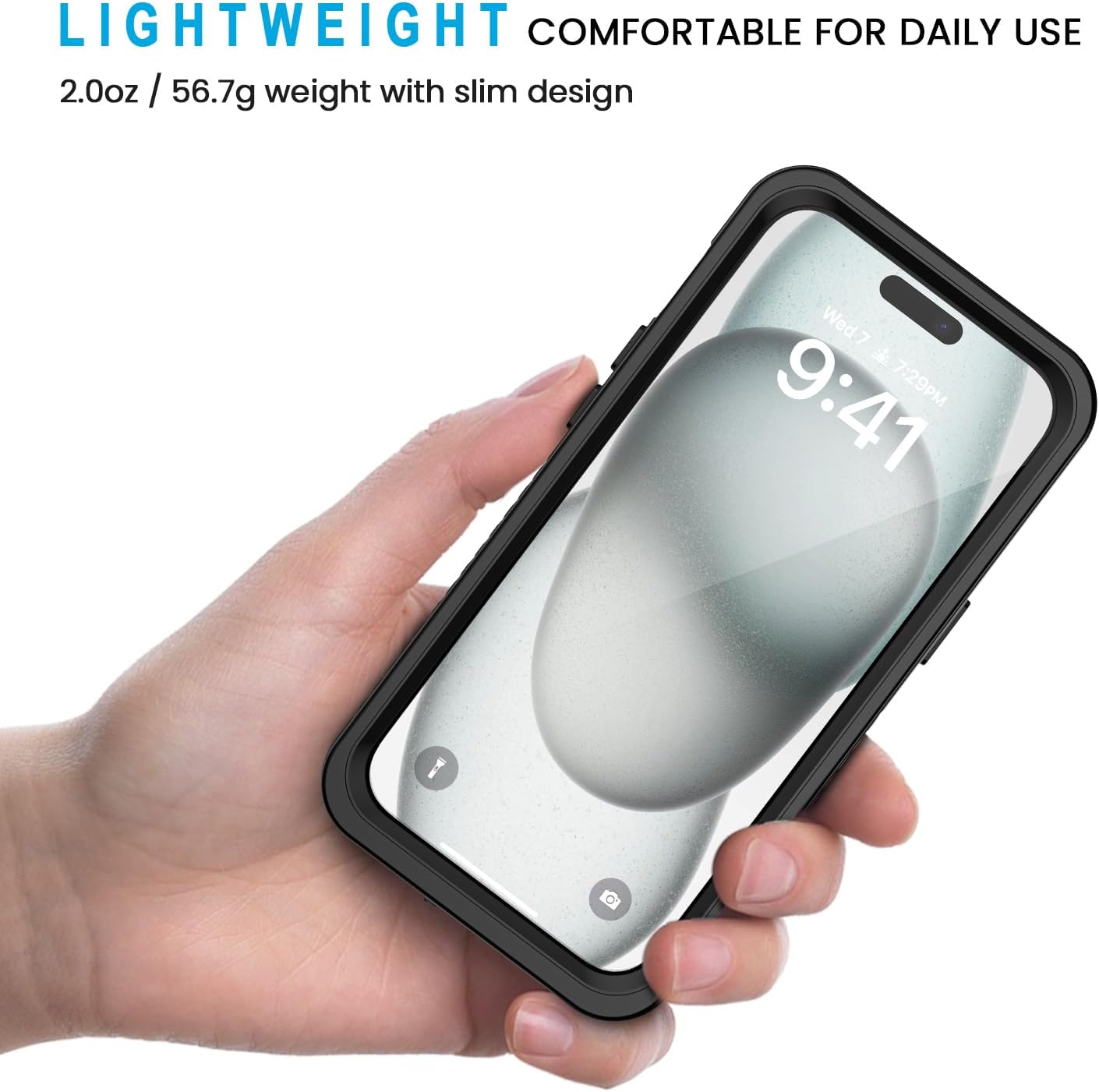 iPhone 15 Plus Waterproof Case