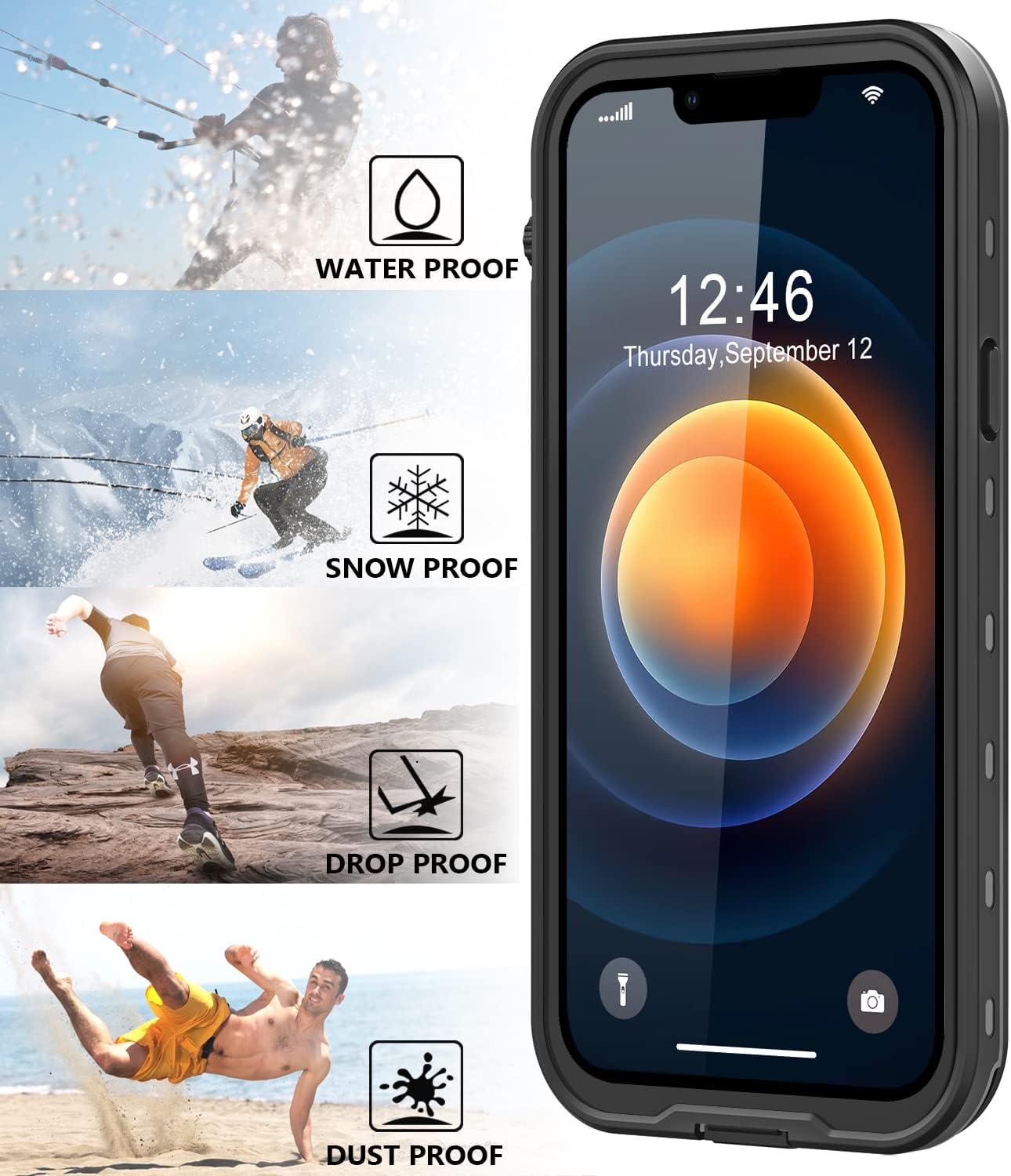 iPhone 12 Pro Waterproof Case