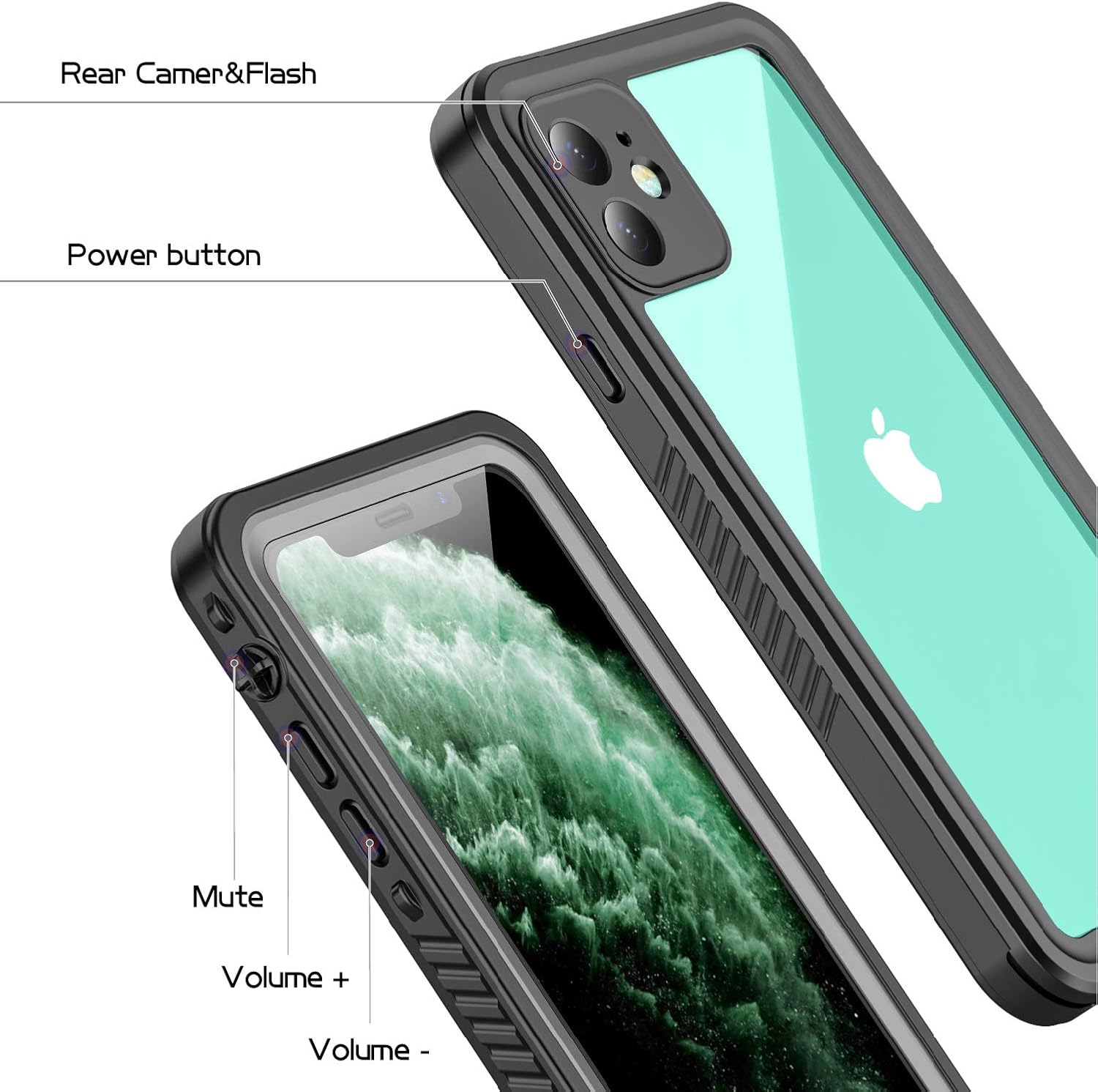 iPhone 11 Waterproof Shockproof Case