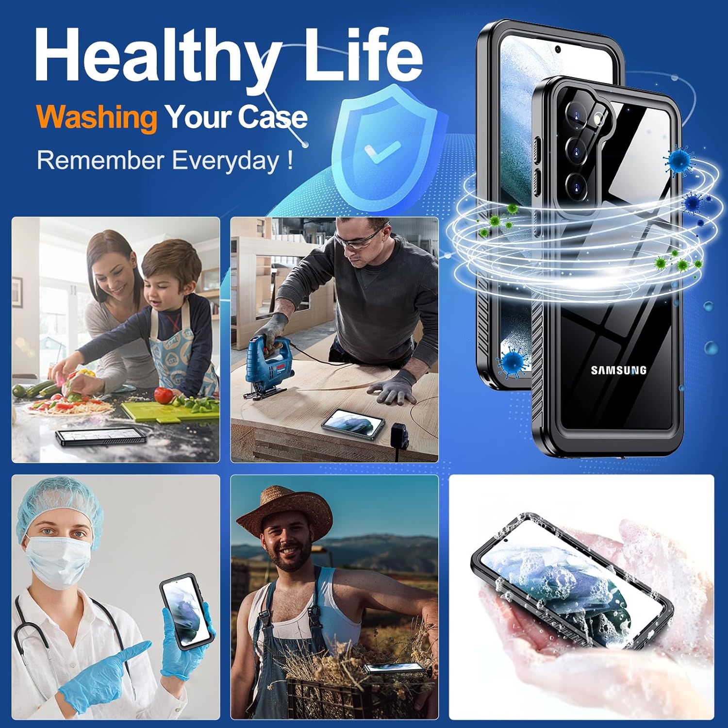 Samsung Galaxy S21 Plus Waterproof Case