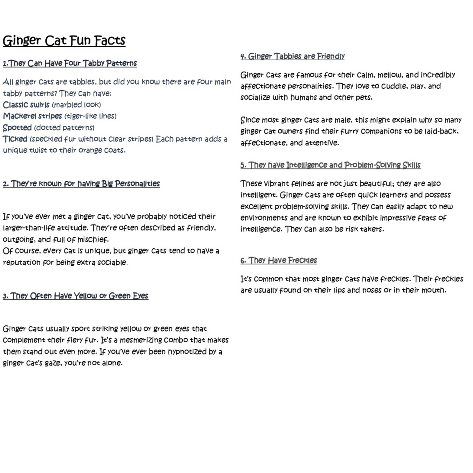 Sleepy Tails - Ginger Cat - Breathing