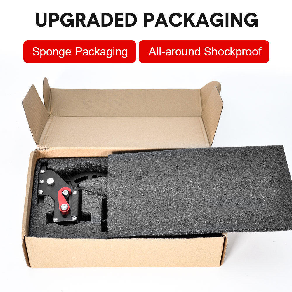 Racing Games Handbrake PC USB Universal Adjustable Aluminium Alloy Handbrake Dual Modes Plug and Play Applicable All Steering Wheel Stand SIM Racing Games