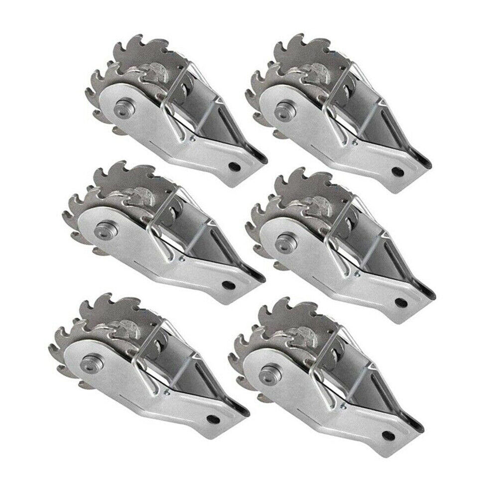 50 Pack Inline Cliplock Wire Strainer Aluminum Alloy Heavy Duty Wire Ratchet Tensioner for Electric Fence