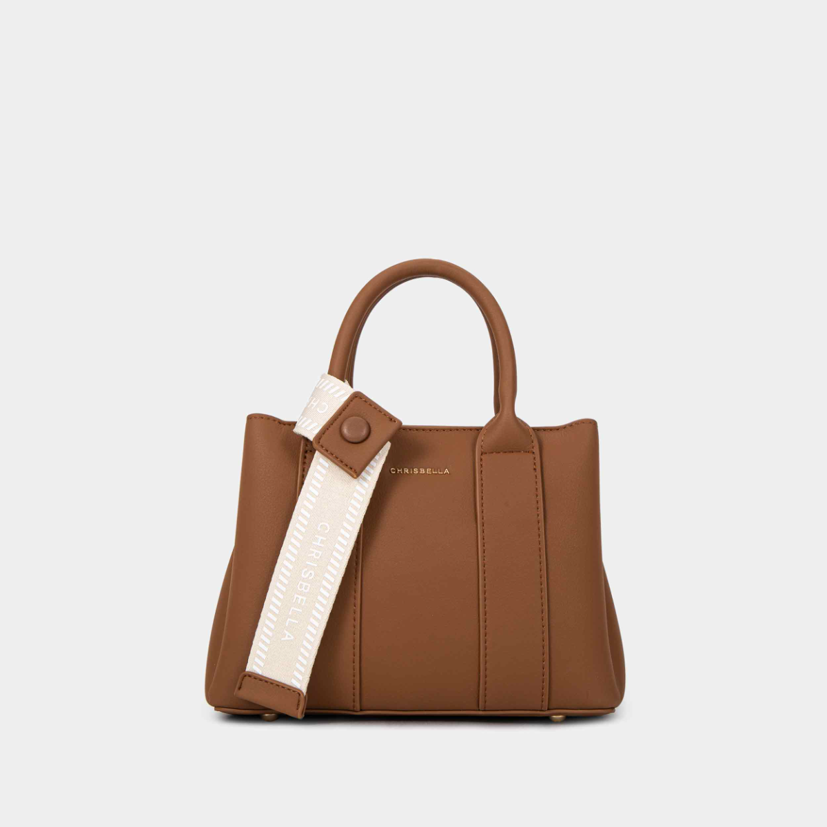Chrisbella Sienna Tote-Cream
