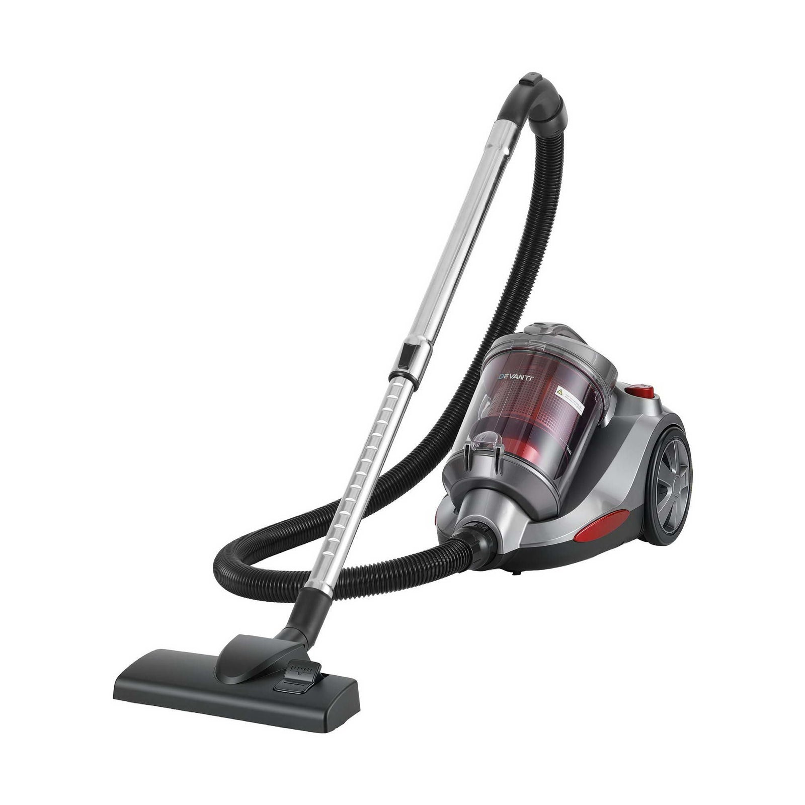 Devanti Vacuum Cleaner Bagless Canister 2000W 25kPa Powerful Suction 4L