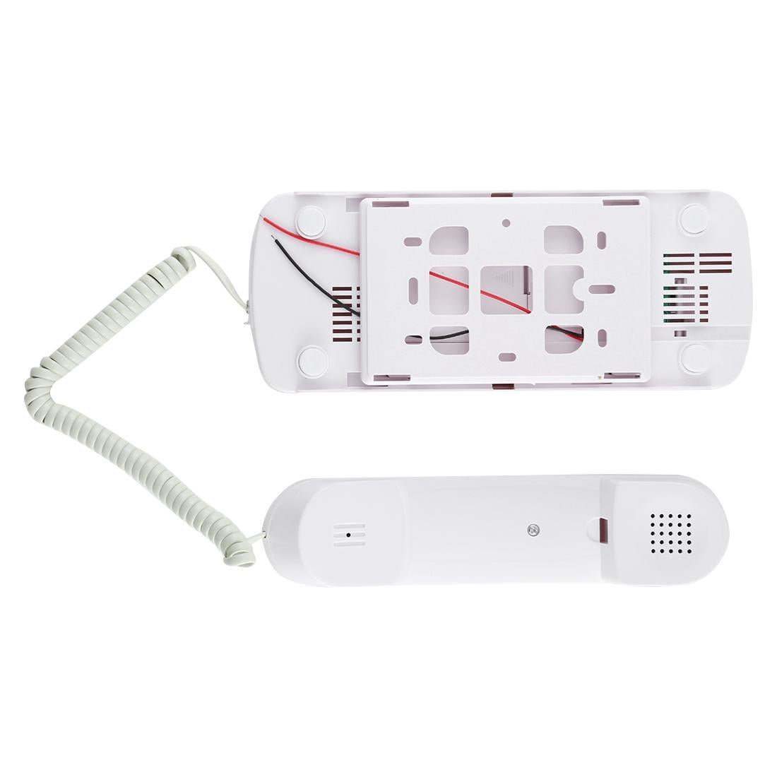 High-Definition Wired Intercom Doorphone - Two-Way Communication White-1915196639291772931