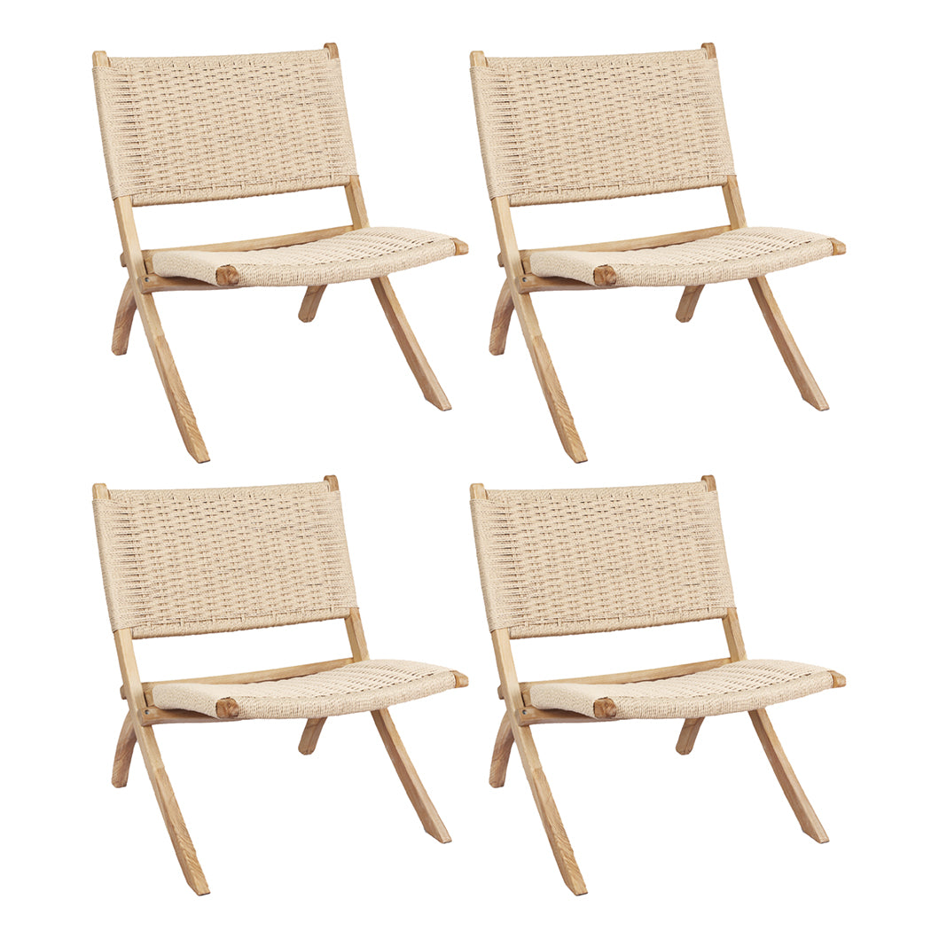 Levede 4x Accent Chair Foldable Recliner-1973193560161390592