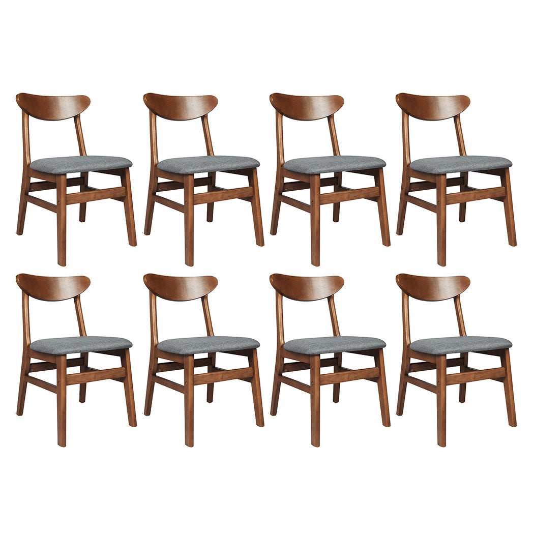 Levede 8x Dining Chairs Kitchen Chair-1973193559544827904